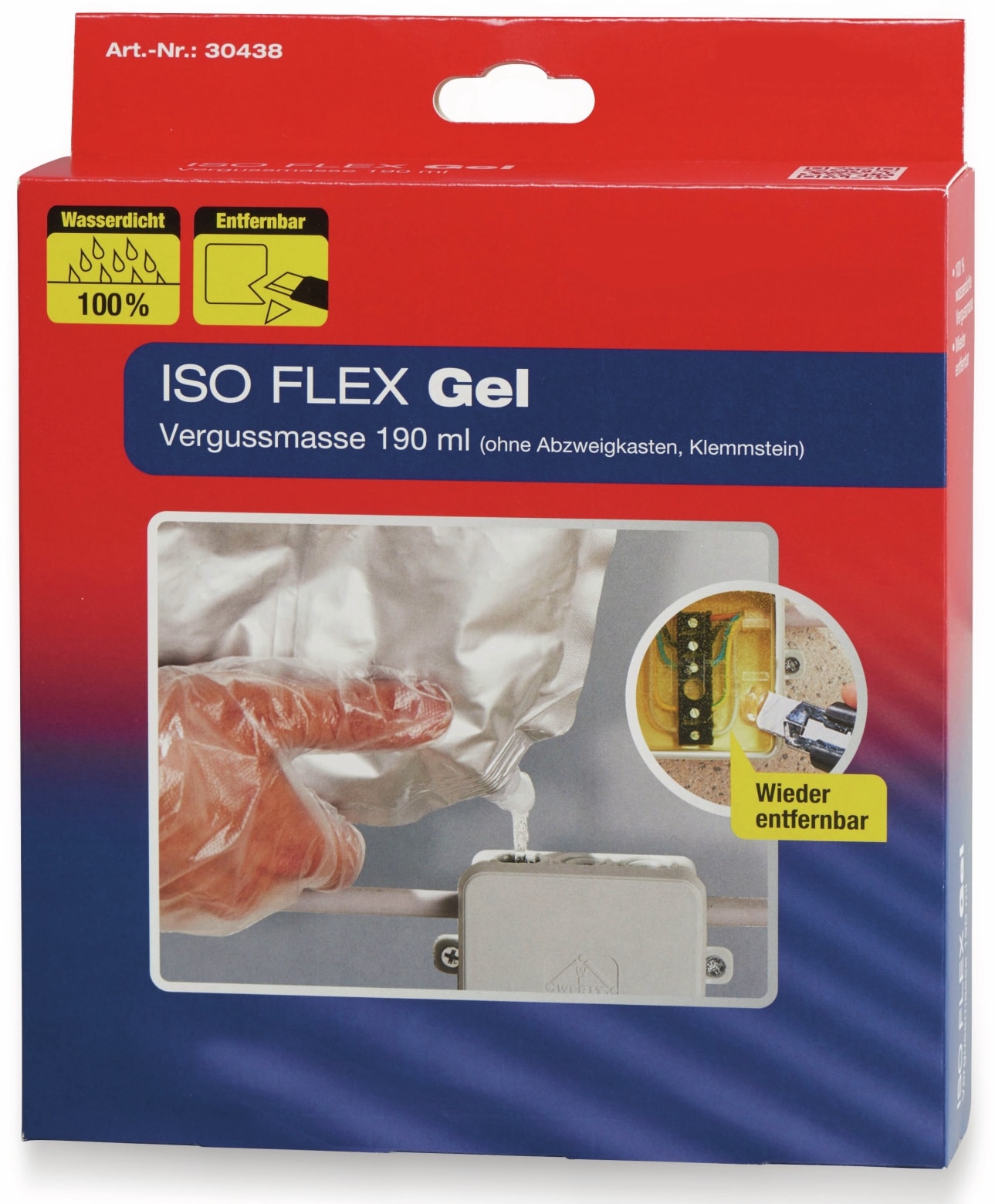 HEIDEMANN Vergussmasse ISO Flex Gel 30438, 190 ml HEIDEMANN Vergussmasse ISO Flex Gel 30438, 190 ml