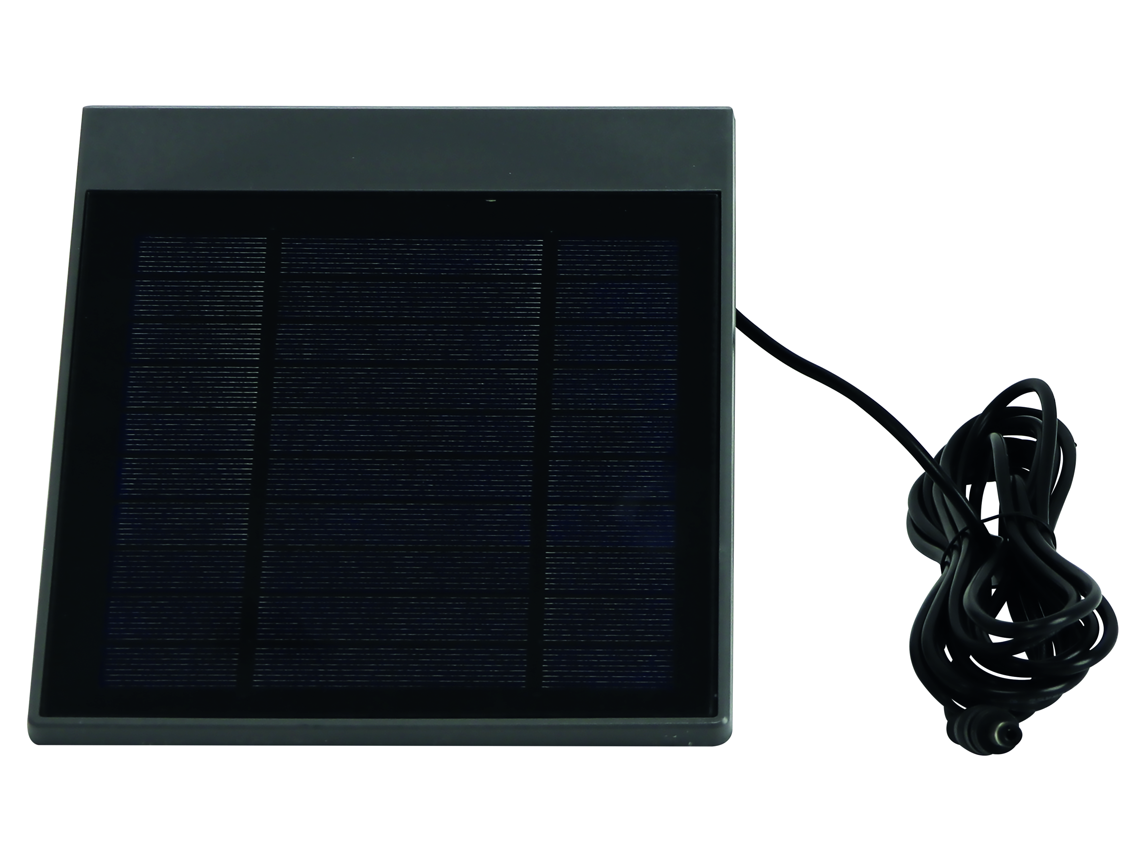 Solar-LED-Wandleuchte 872-S-G, 12 W, 6500 K, 900 lm, kaltweiß, IP44, grau