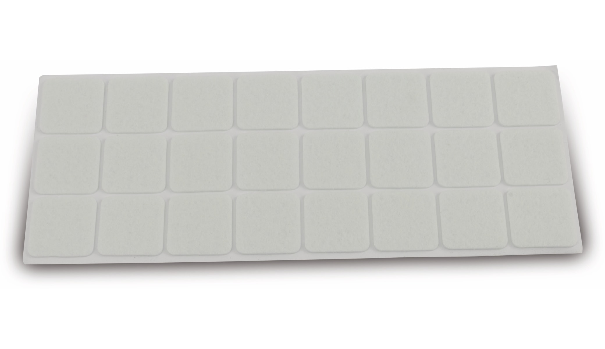 EUROTOOLS Filzgleiter 340-NBFR, 28x28 mm, weiß, 24 Stück EUROTOOLS Filzgleiter 340-NBFR, 28x28 mm, weiß, 24 Stück