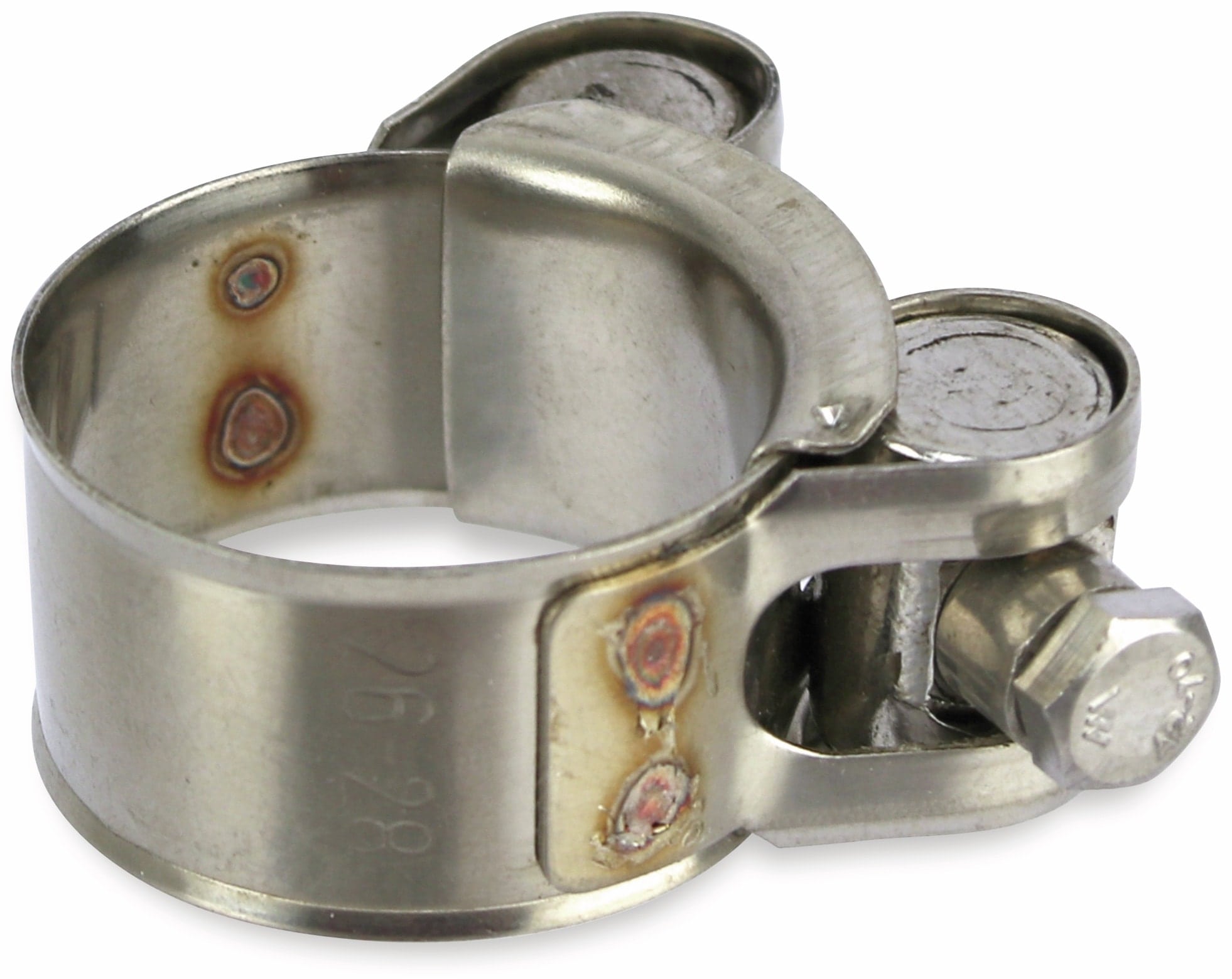 Gelenkbolzenschelle, 26...28mm, Edelstahl Gelenkbolzenschelle, 26...28mm, Edelstahl