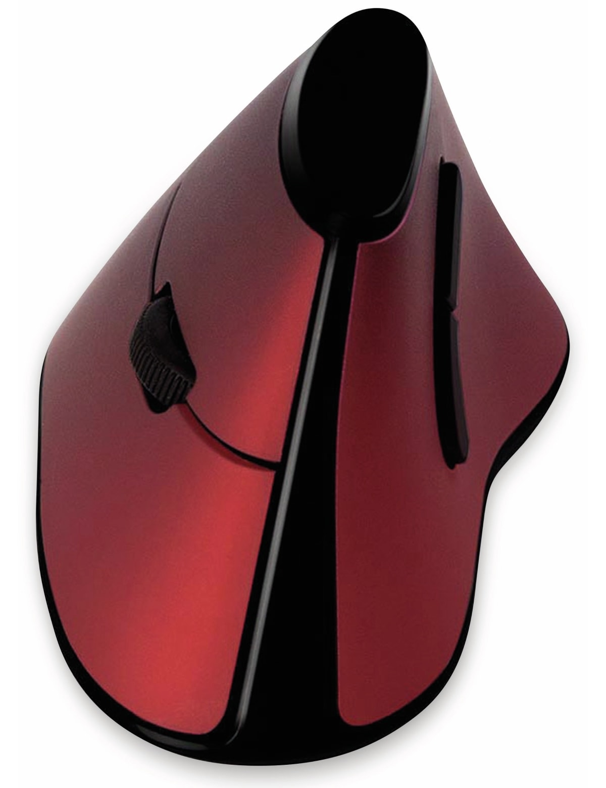 LOGILINK Ergonomic-Maus ID0159, Funk, vertical, rot