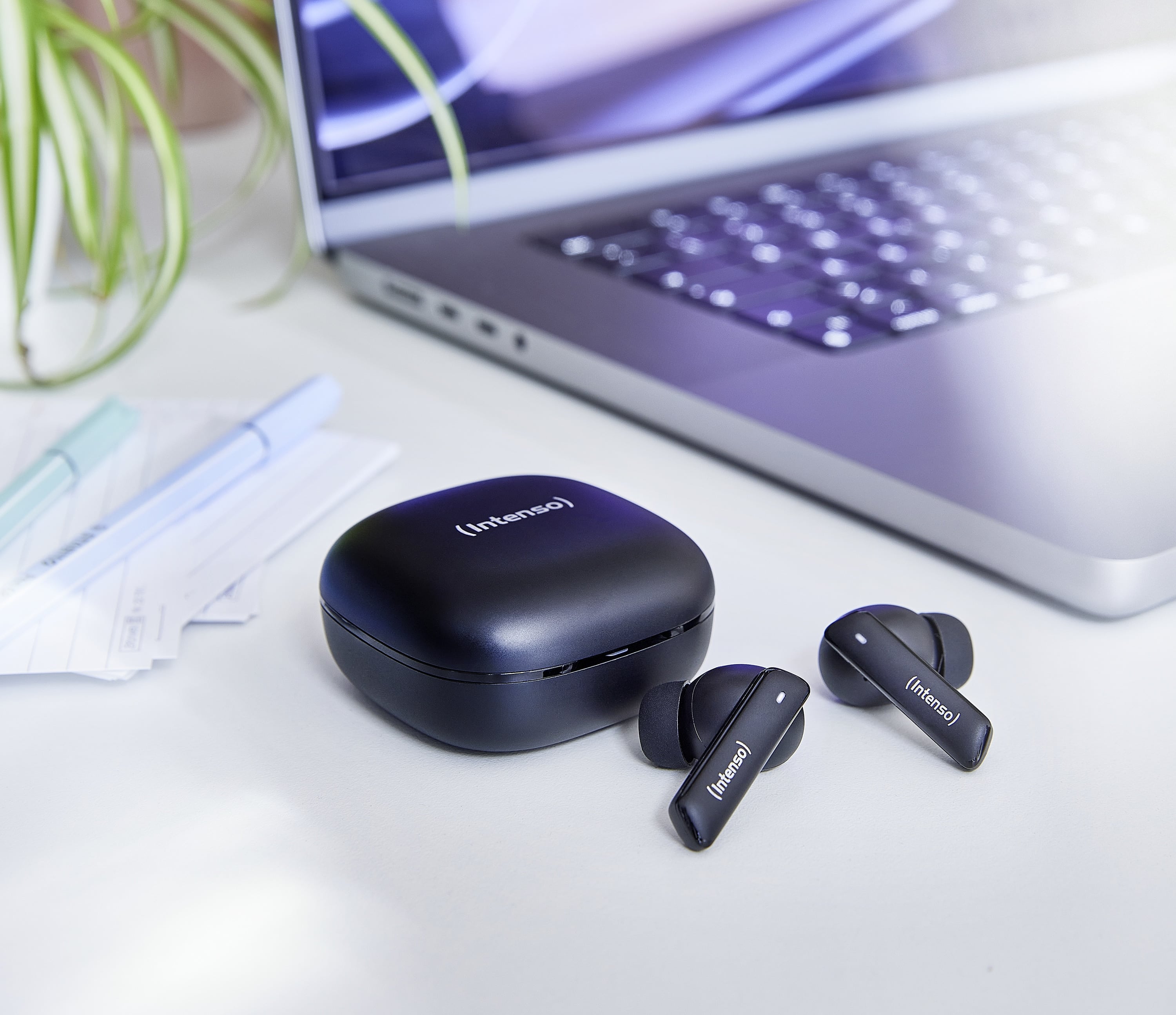 INTENSO In-Ear Kopfhörer Buds Pro T500, schwarz INTENSO In-Ear Kopfhörer Buds Pro T500, schwarz