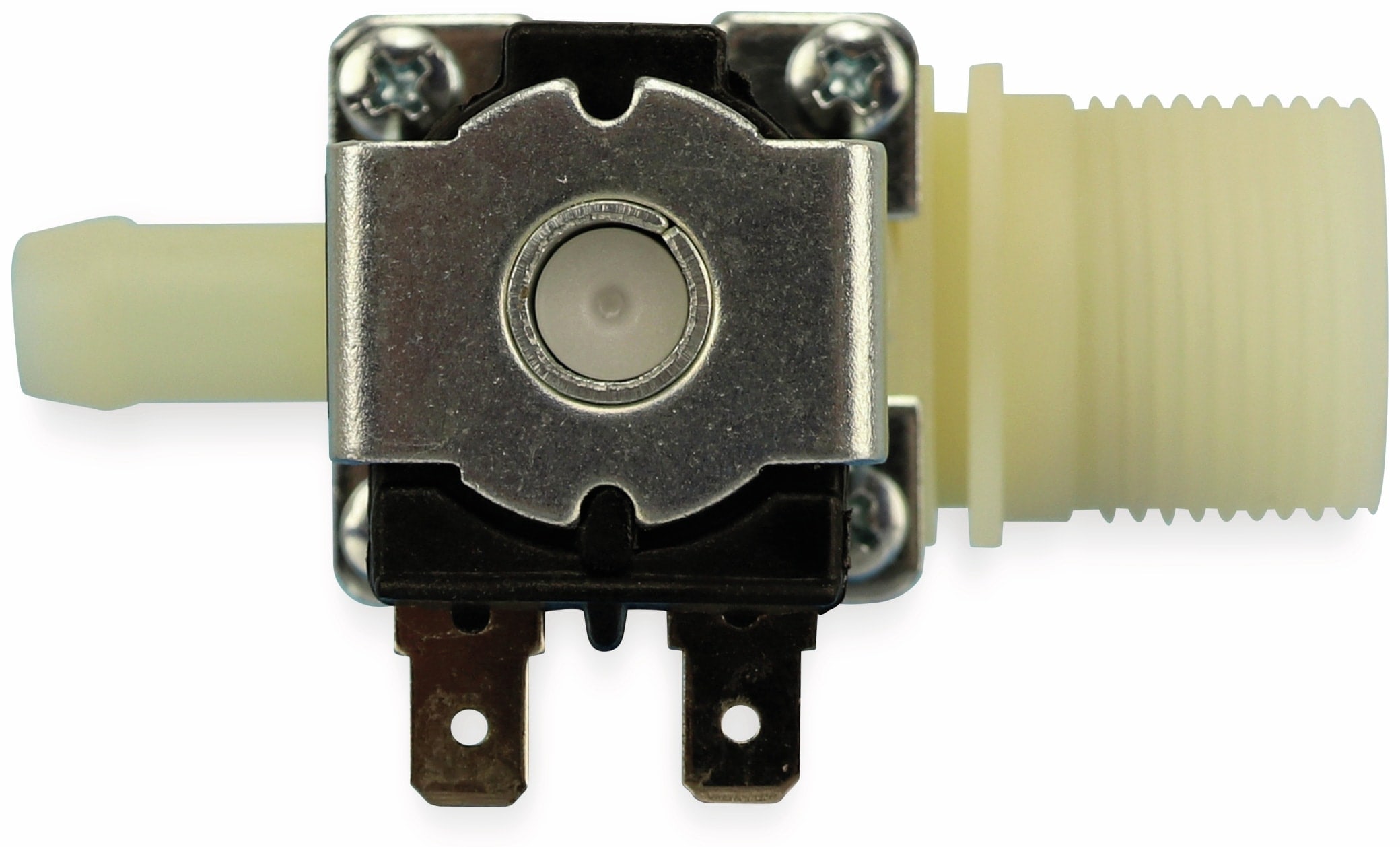 Magnetventil, 12V-, 0,2...10bar, Eingang 3/4", Ausgang Ø 11mm Magnetventil, 12V-, 0,2...10bar, Eingang 3/4", Ausgang Ø 11mm