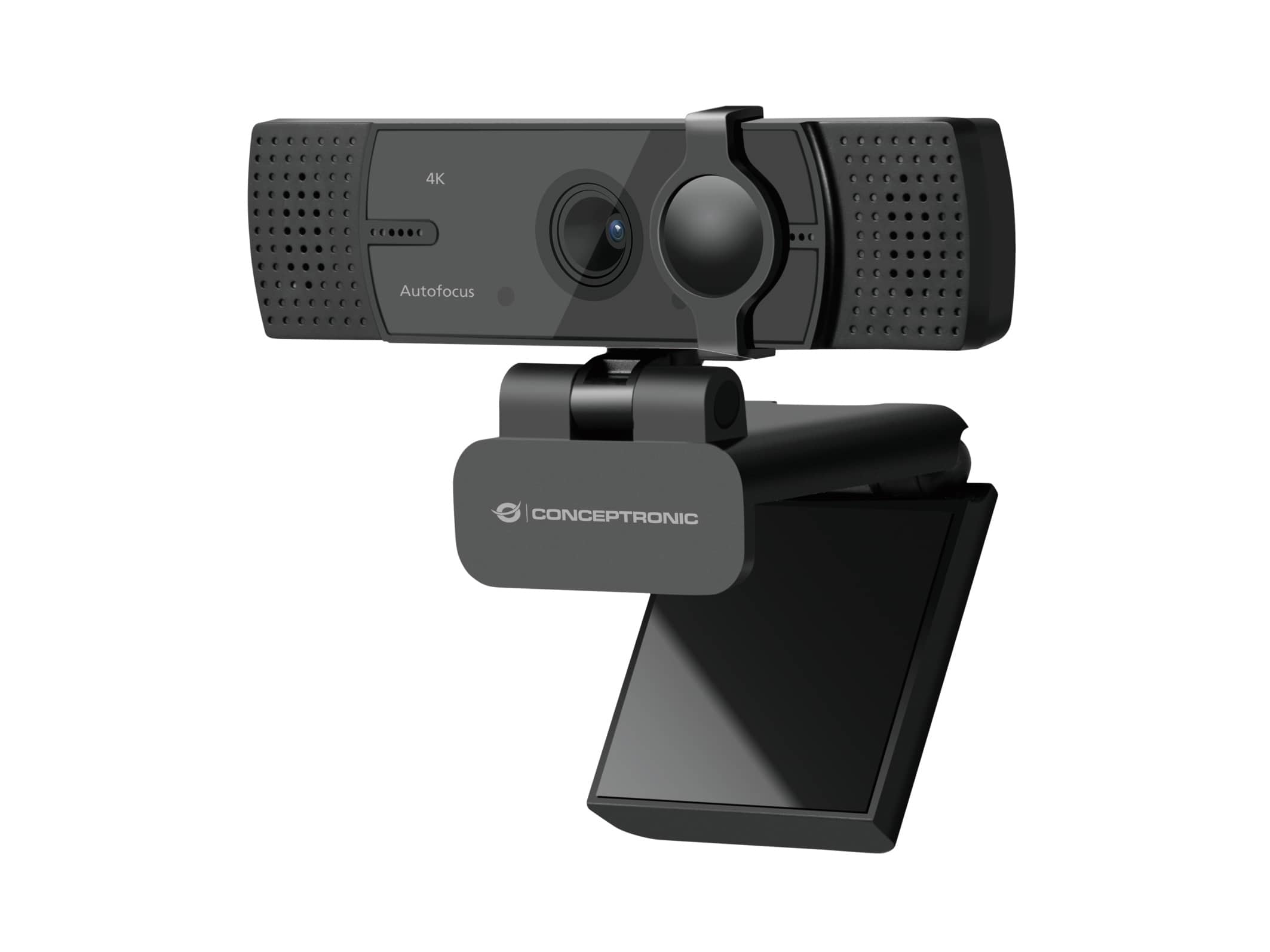 CONCEPTRONIC Webcam AMDIS08B 4K Ultra-HD, schwarz