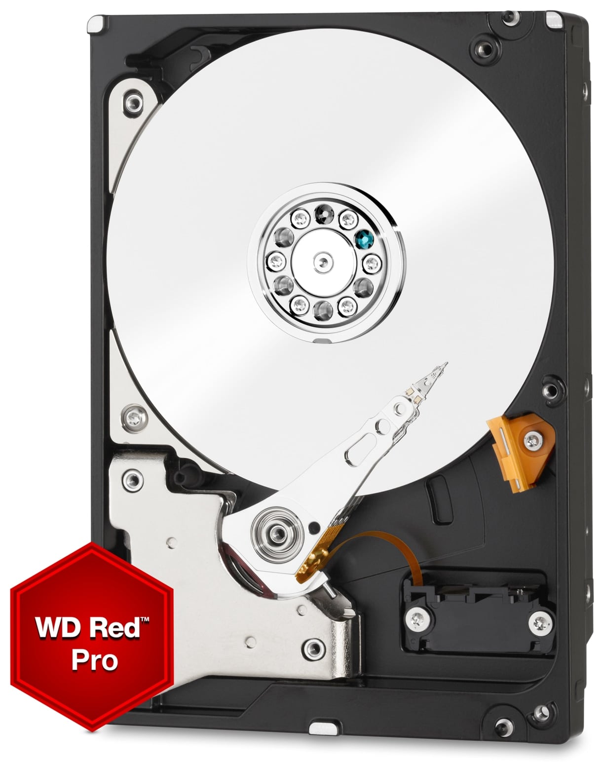 WESTERN DIGITAL HDD WD2002FFSX Red Pro, 6,35 cm (3,5"), 7200 RPM, SATA III, 2 TB