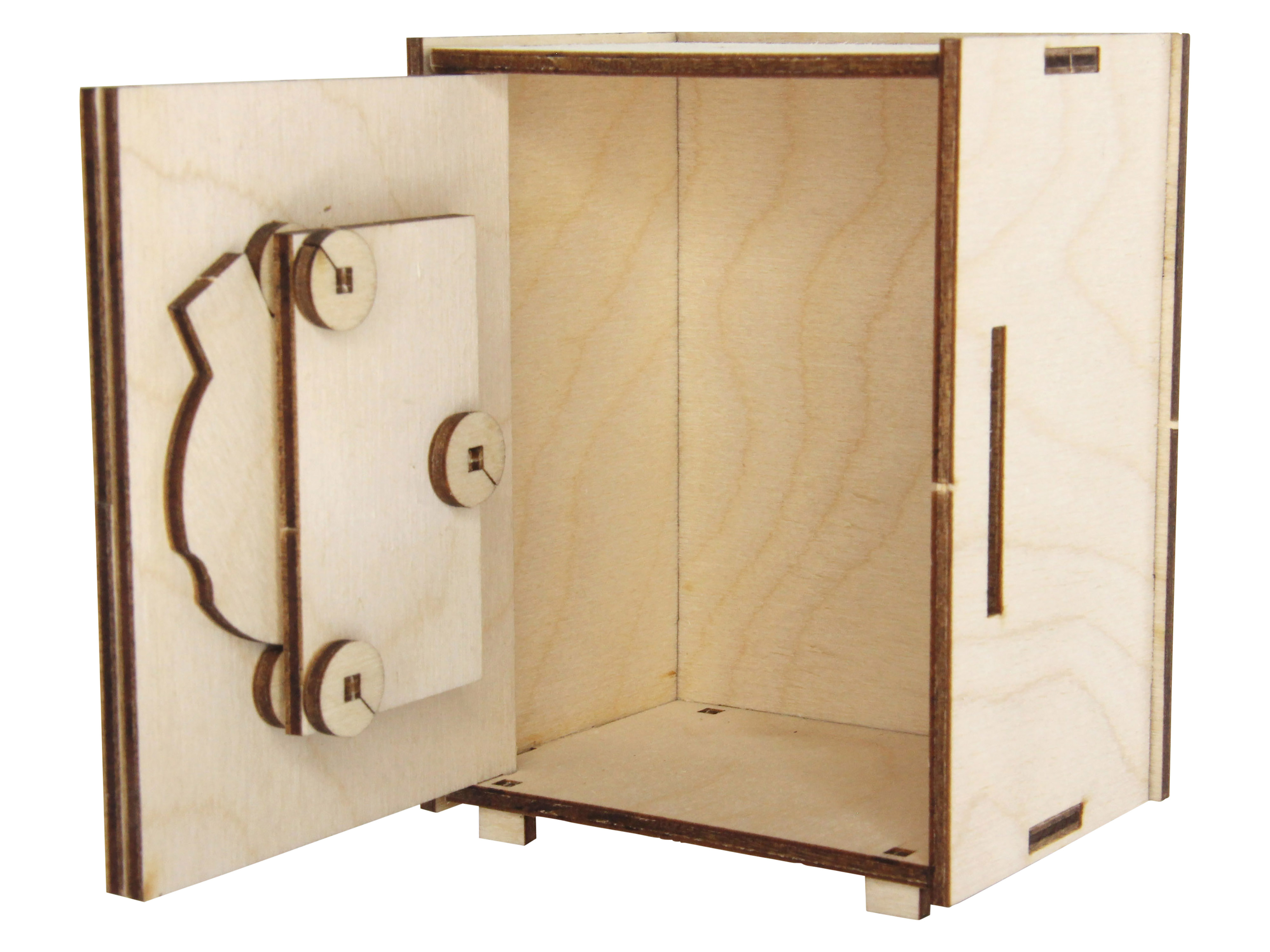 SOL-EXPERT Holzbausatz Tresor