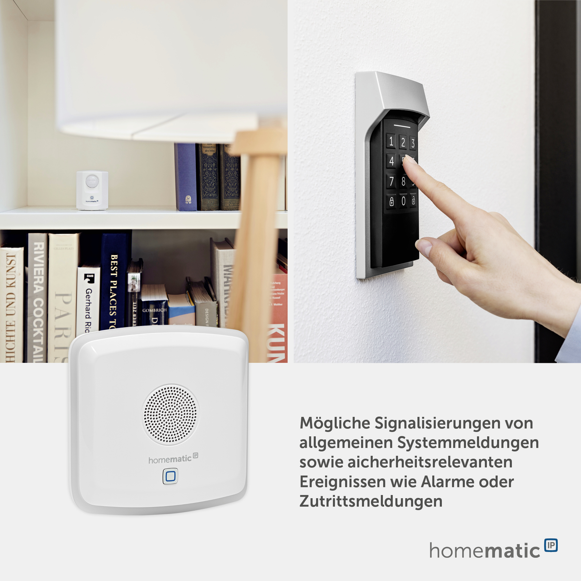 HOMEMATIC IP 152348A0, Kombisignalgeber