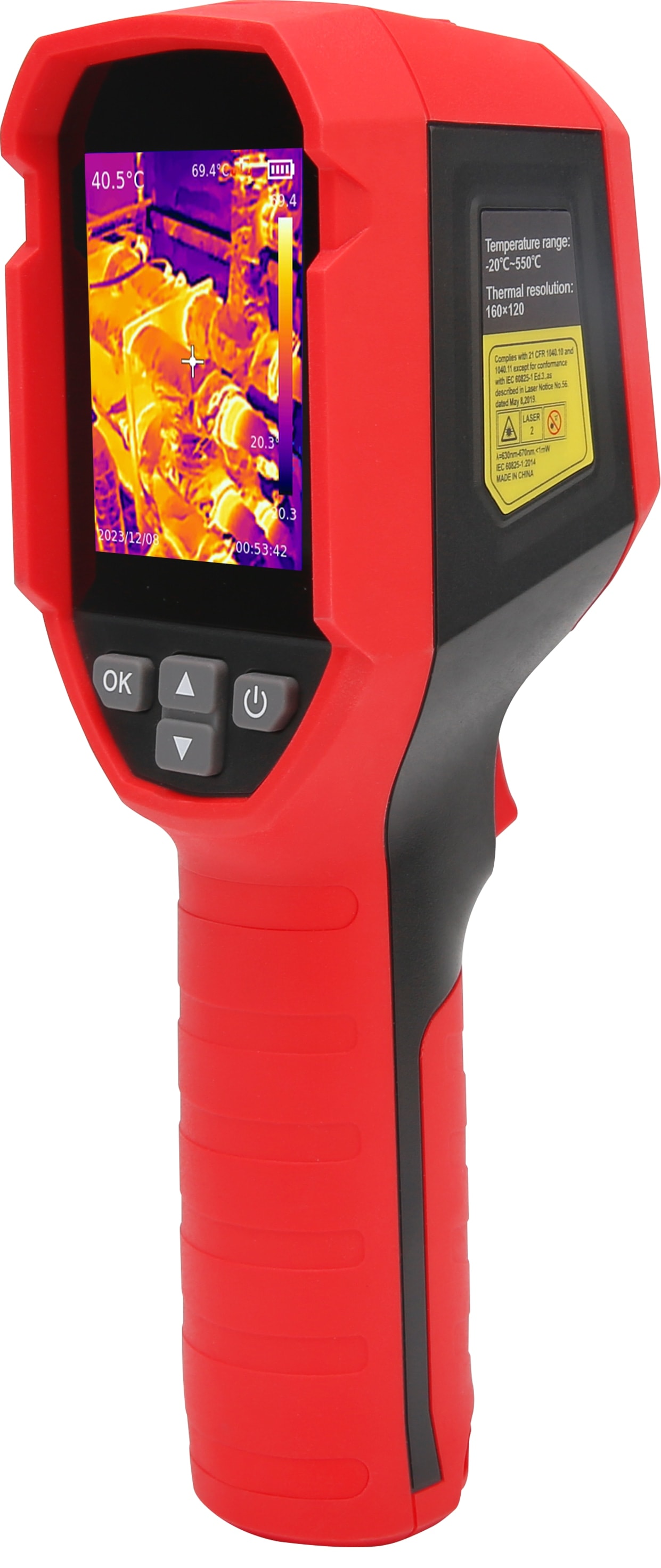 UNI-T Infrarot-Wärmebildkamera UTi716S, -20 °C - 550 °C UNI-T Infrarot-Wärmebildkamera UTi716S, -20 °C - 550 °C