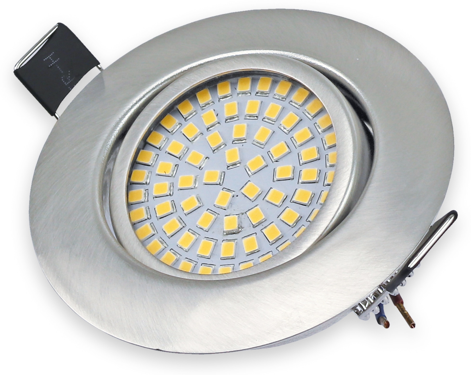 DAYLITE LED-Einbauleuchte EL-WW, EEK: G, 4 W, 280 lm, 3000 K, Nickel satiniert