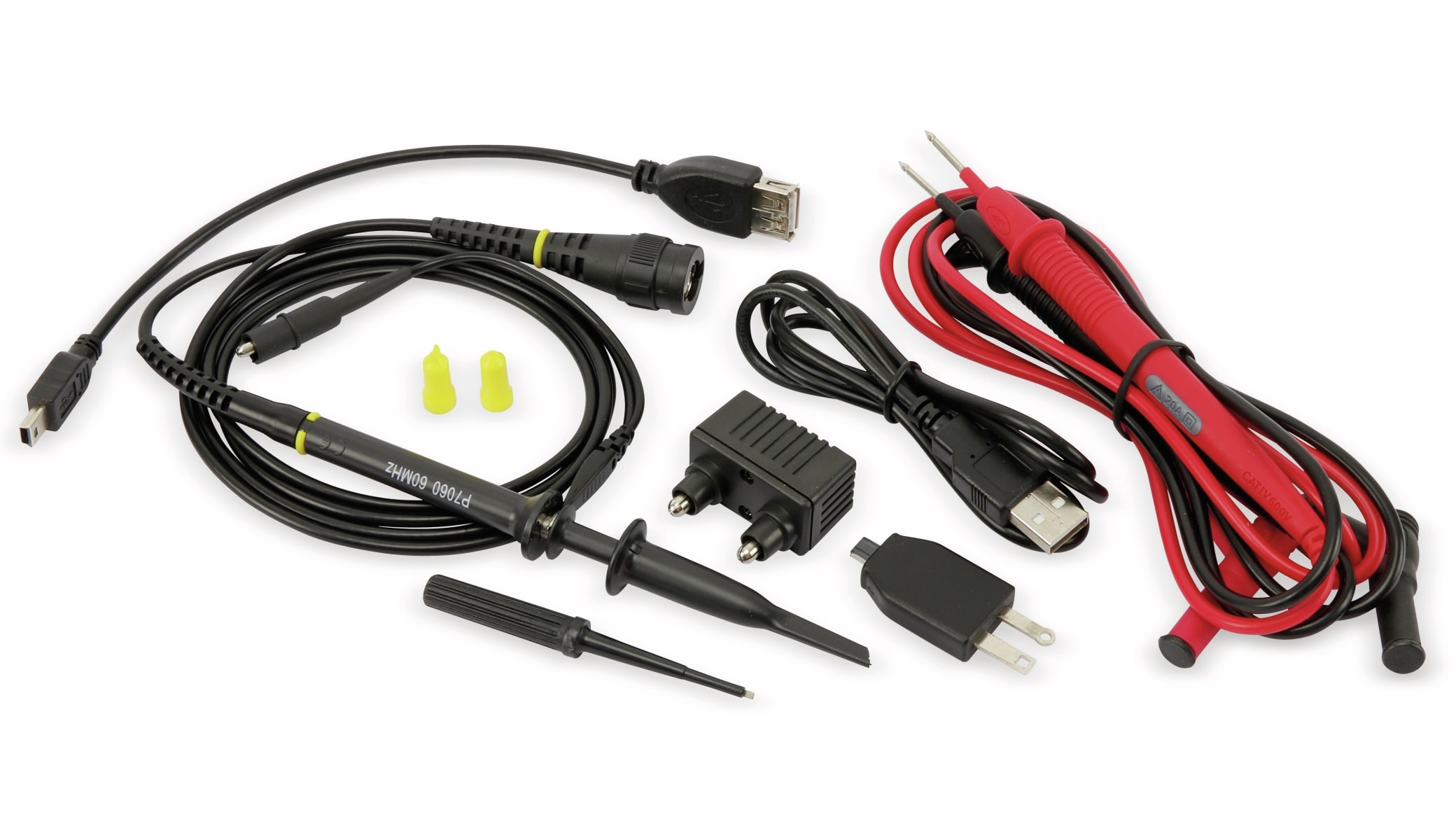 OWON LCD-Oszilloskop mit Multimeter, HDS1021M-N, 1- Kanal, 20 Mhz