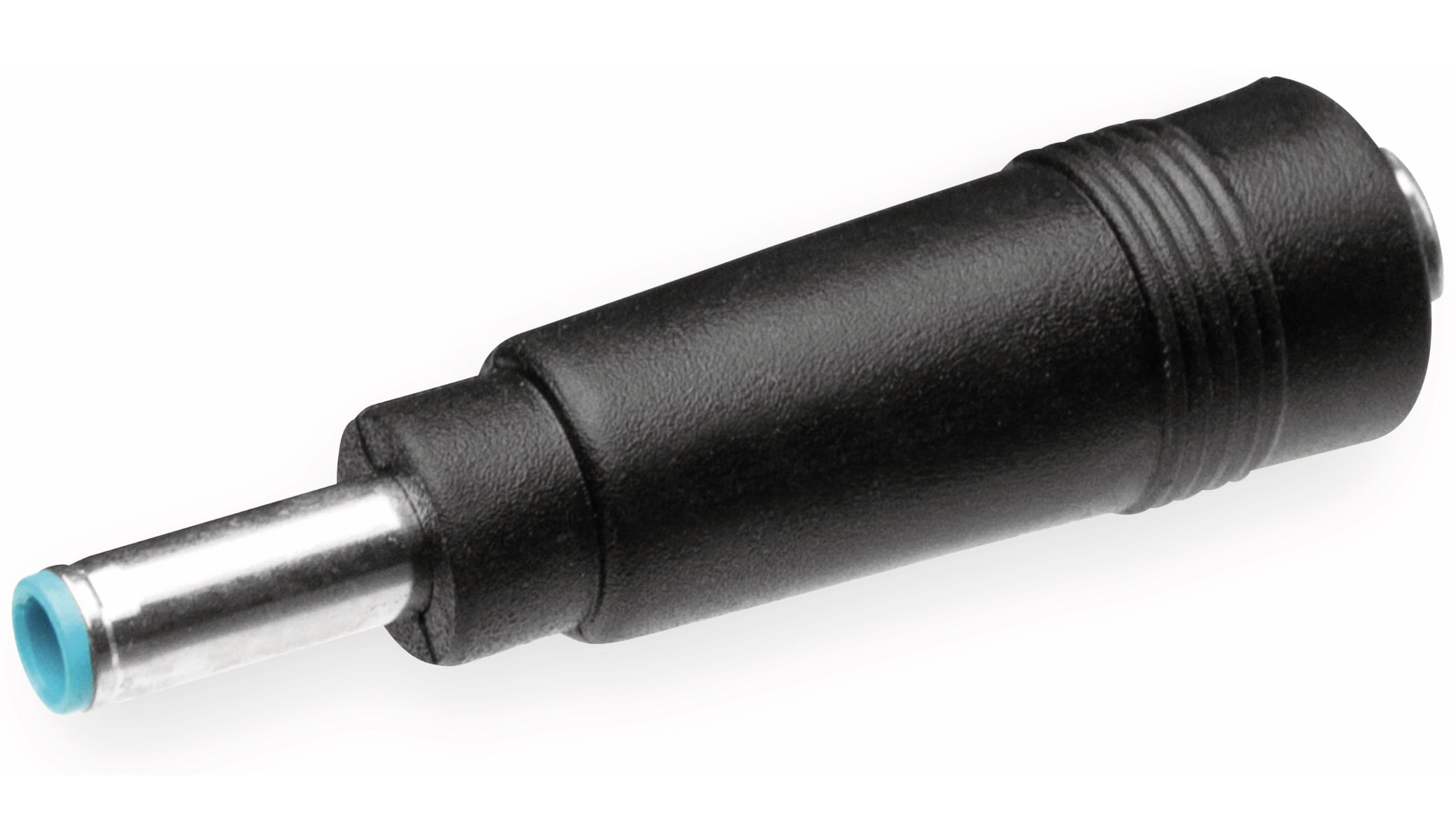 Hohlsteckeradapter, 5,5/2,1 Hohlkupplung auf 4,5/3,0/0,6 Hohlstecker HP Hohlsteckeradapter, 5,5/2,1 Hohlkupplung auf 4,5/3,0/0,6 Hohlstecker HP
