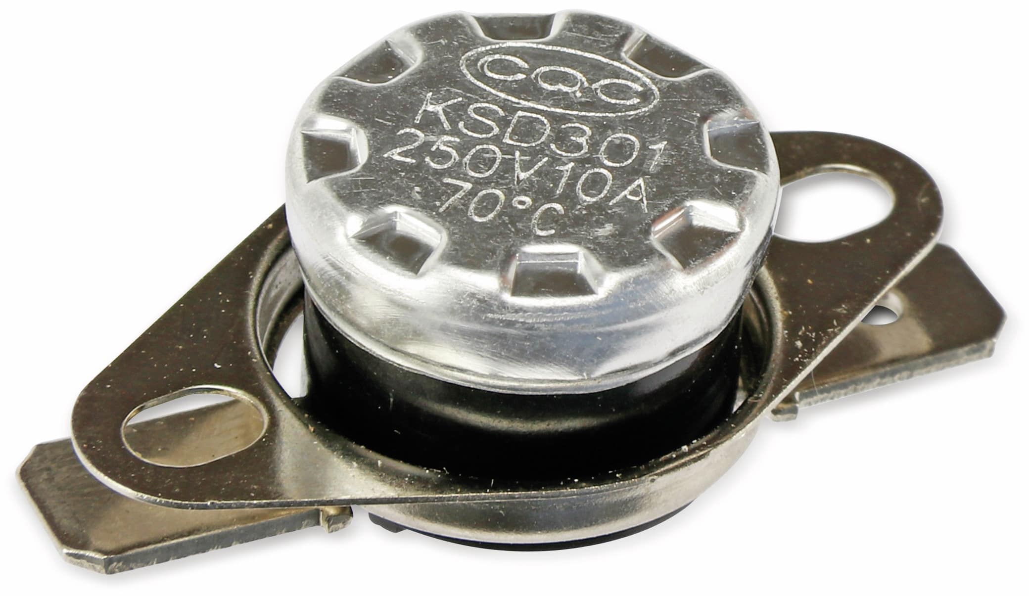 Thermoschalter, KSD 301, 70 °C, 10 A/250 V~, Öffner