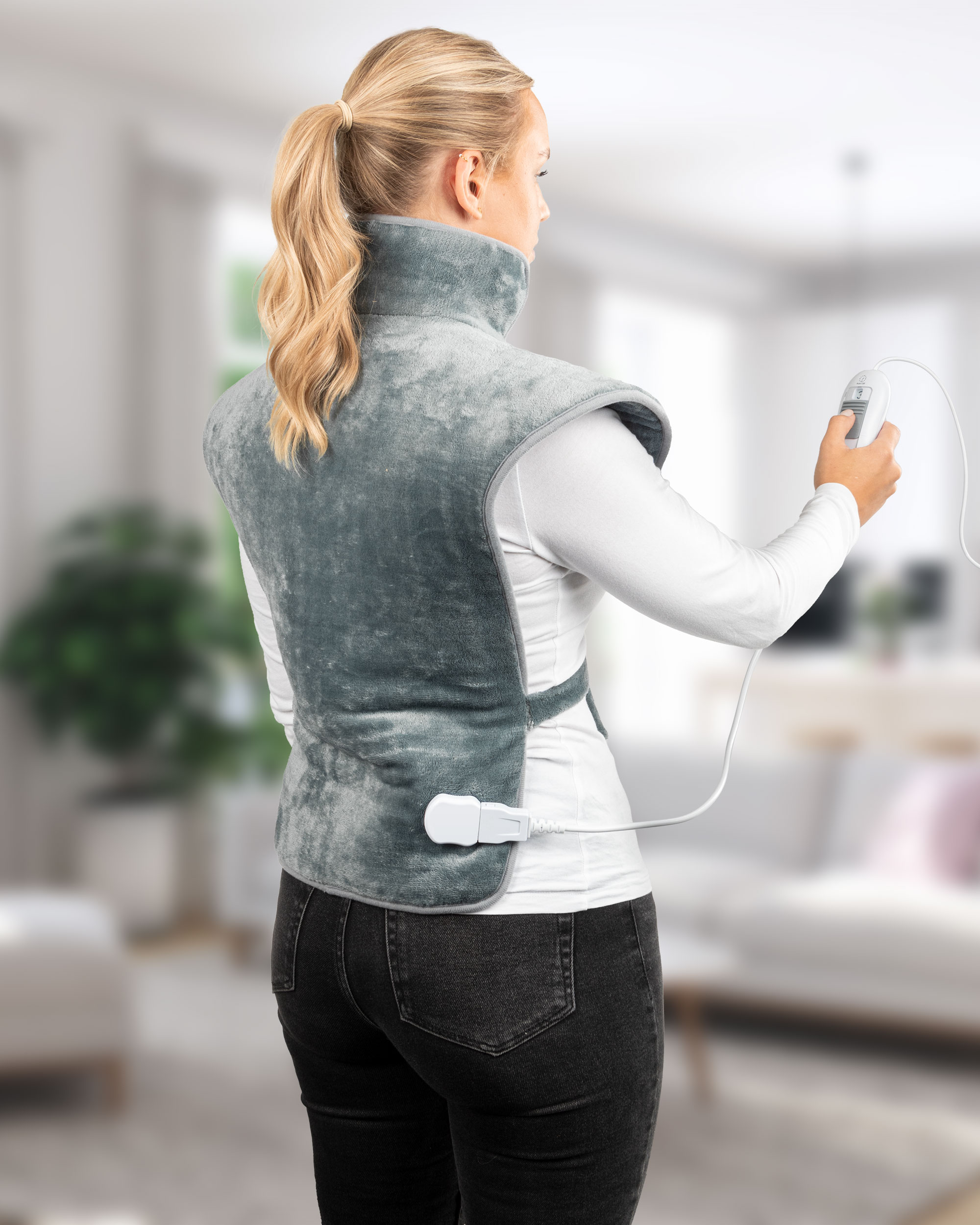 PROFICARE Rücken- und Nackenheizdecke, PC-RNH 3107, grau, 120 W