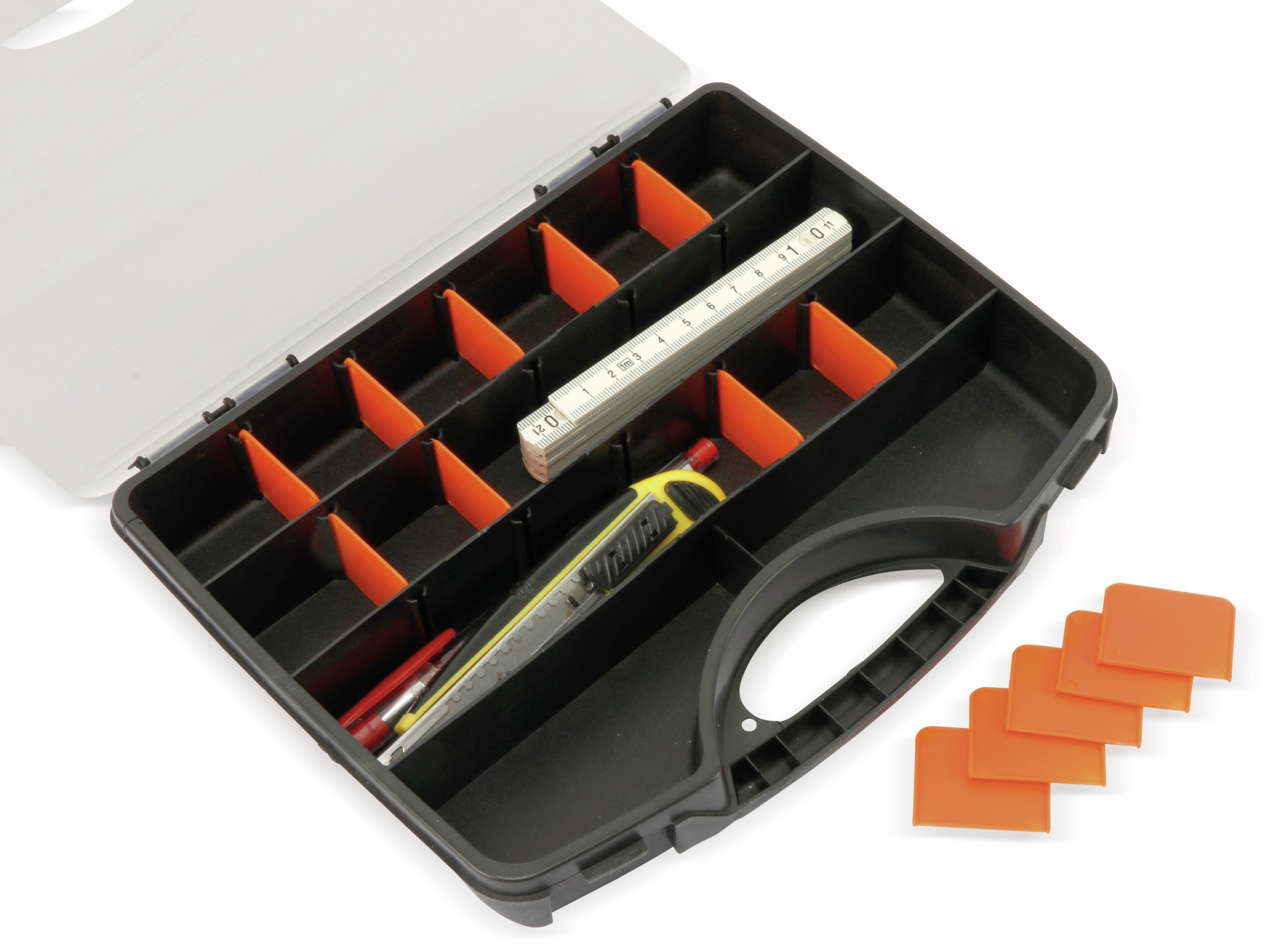 KINZO Sortimentkasten 250x210x40 mm KINZO Sortimentkasten 250x210x40 mm