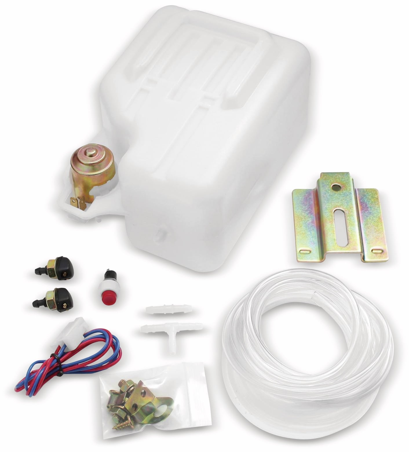 Scheibenwaschset 12 V- mit Tank, Pumpe, Schlauch und Zubehör