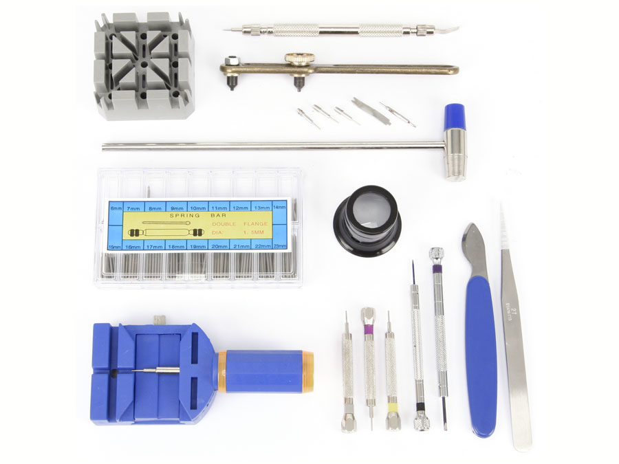 Uhren-Werkzeugset, 378-teilig