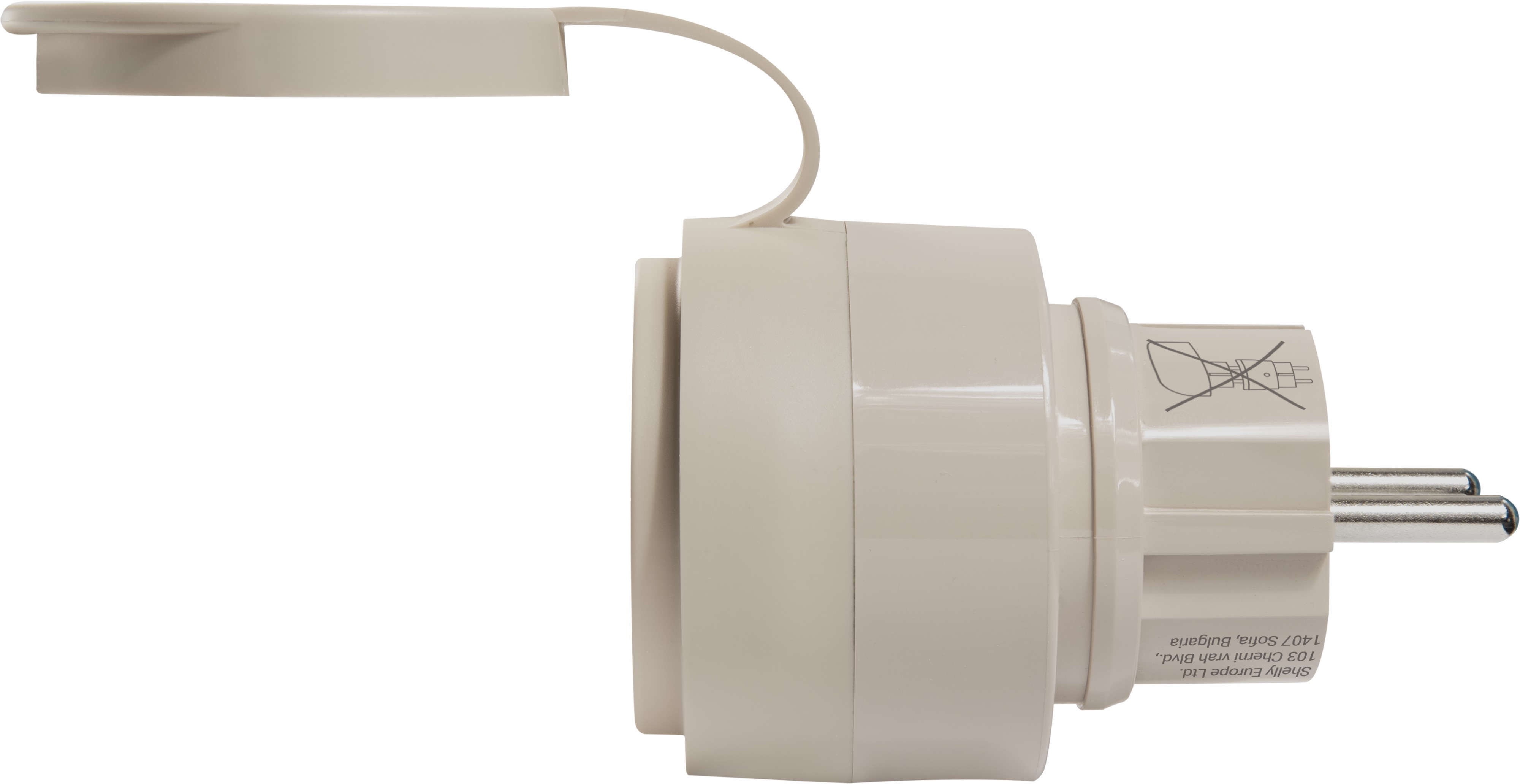 SHELLY WLAN-Steckdose Plug S Gen3, Outdoor, Matter, 4 Stück