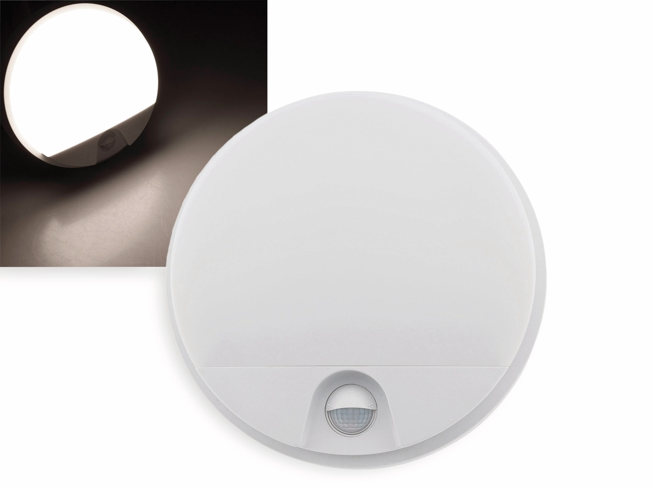 CHILITEC LED-Wandleuchte Payar, 4000K, EEK: E, 15 W, 1150 lm, Bewegungsmelder CHILITEC LED-Wandleuchte Payar, 4000K, EEK: E, 15 W, 1150 lm, Bewegungsmelder