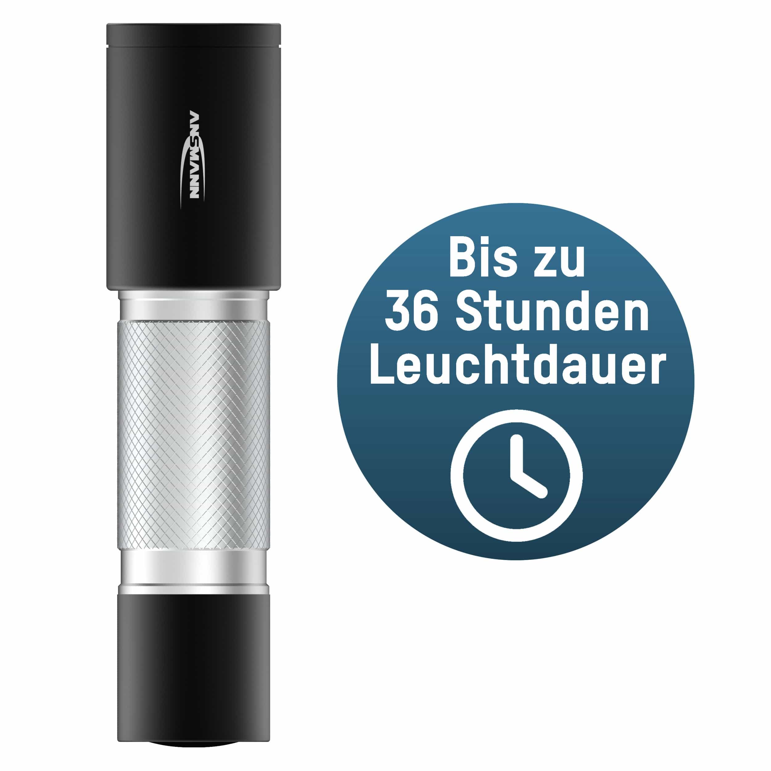 ANSMANN LED-Taschenlampe Daily Use 270B, 275 lm, batteriebetrieben