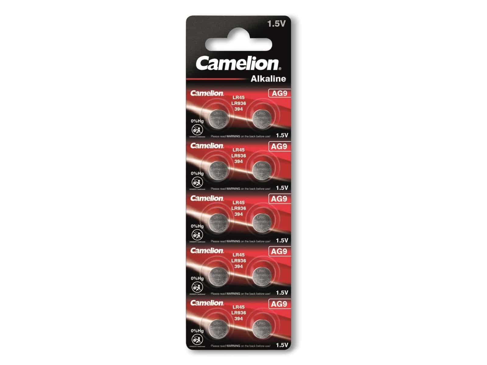 CAMELION Knopfzelle AG9, 10 St. CAMELION Knopfzelle AG9, 10 St.
