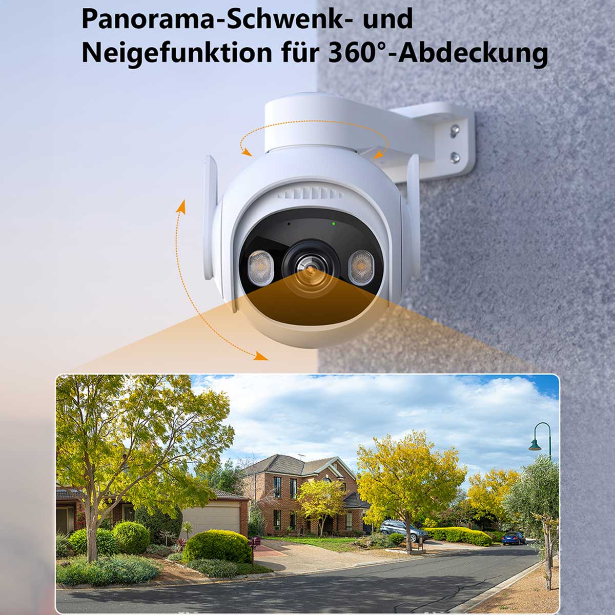 IMOU Überwachungskamera Cruiser 2 2K, außen, weiß