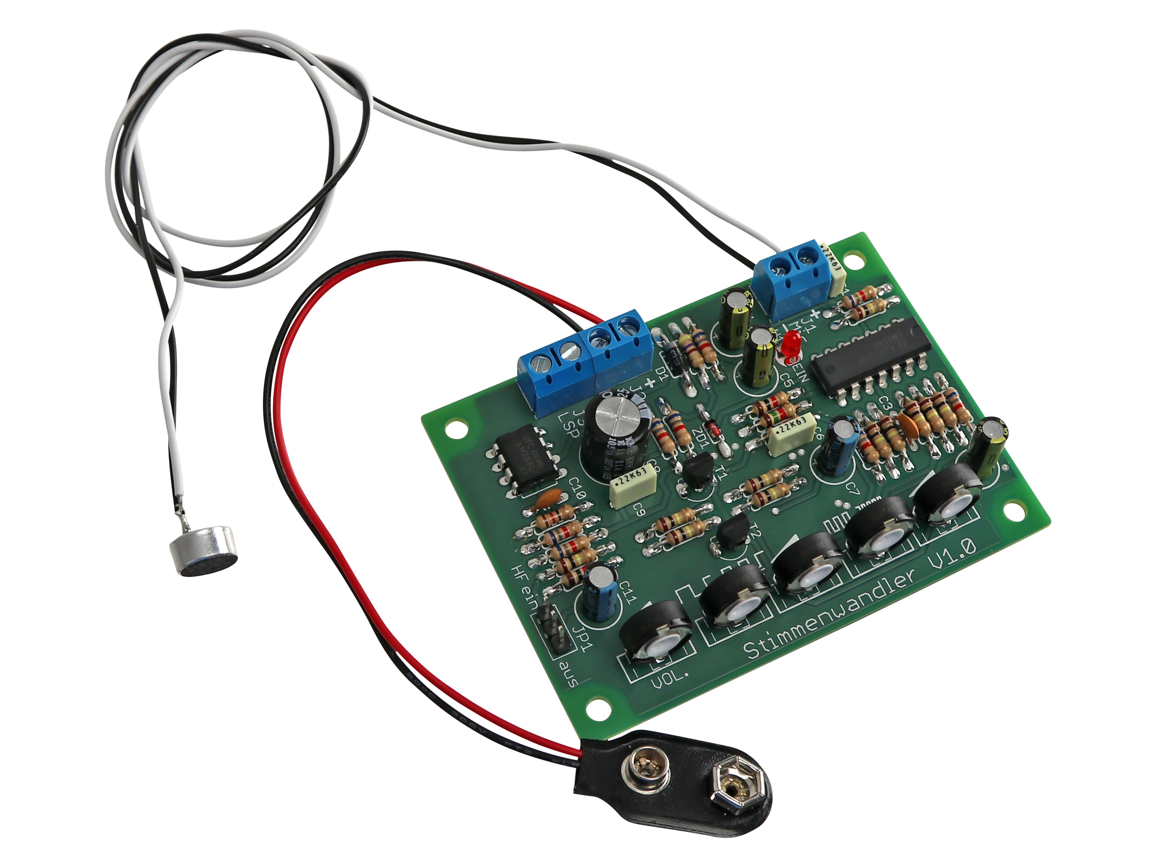 Bausatz Stimmenwandler, V1.1