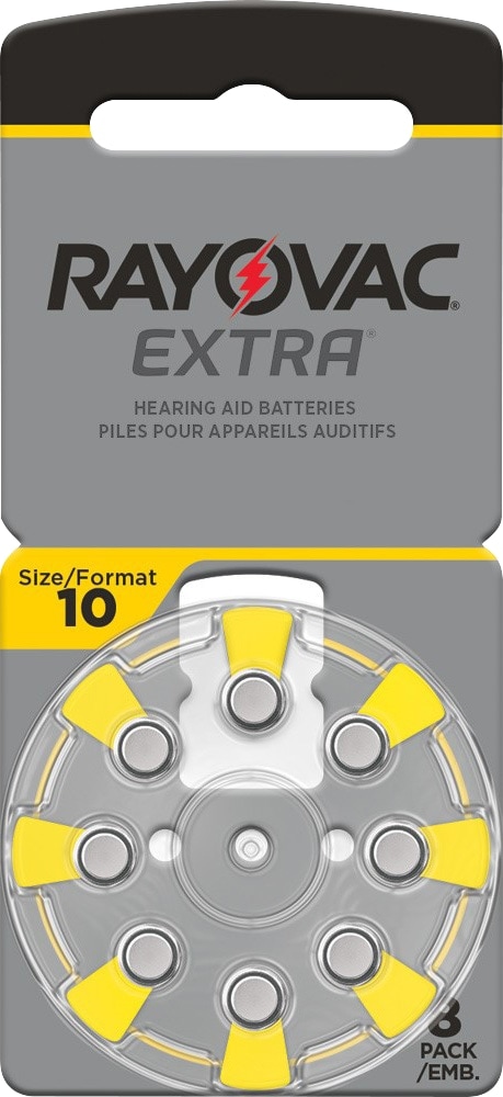RAYOVAC Hörgeräte-Batterie, EXTRA ADVANCED, Größe 10, 8 Stück RAYOVAC Hörgeräte-Batterie, EXTRA ADVANCED, Größe 10, 8 Stück