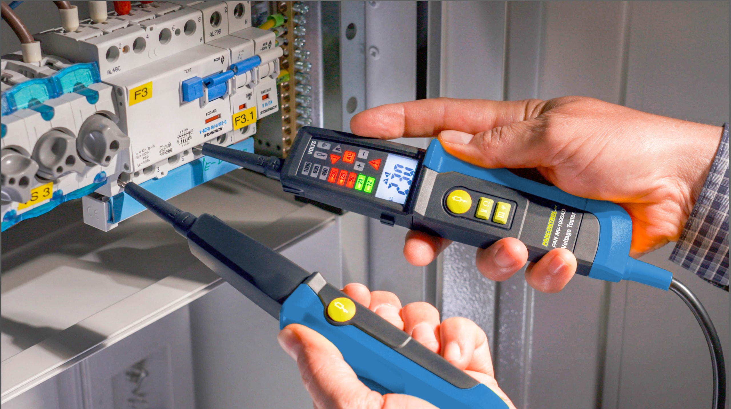 PANCONTROL Spannungsprüfer PAN MV-1000AD, 1000 V AC/DC