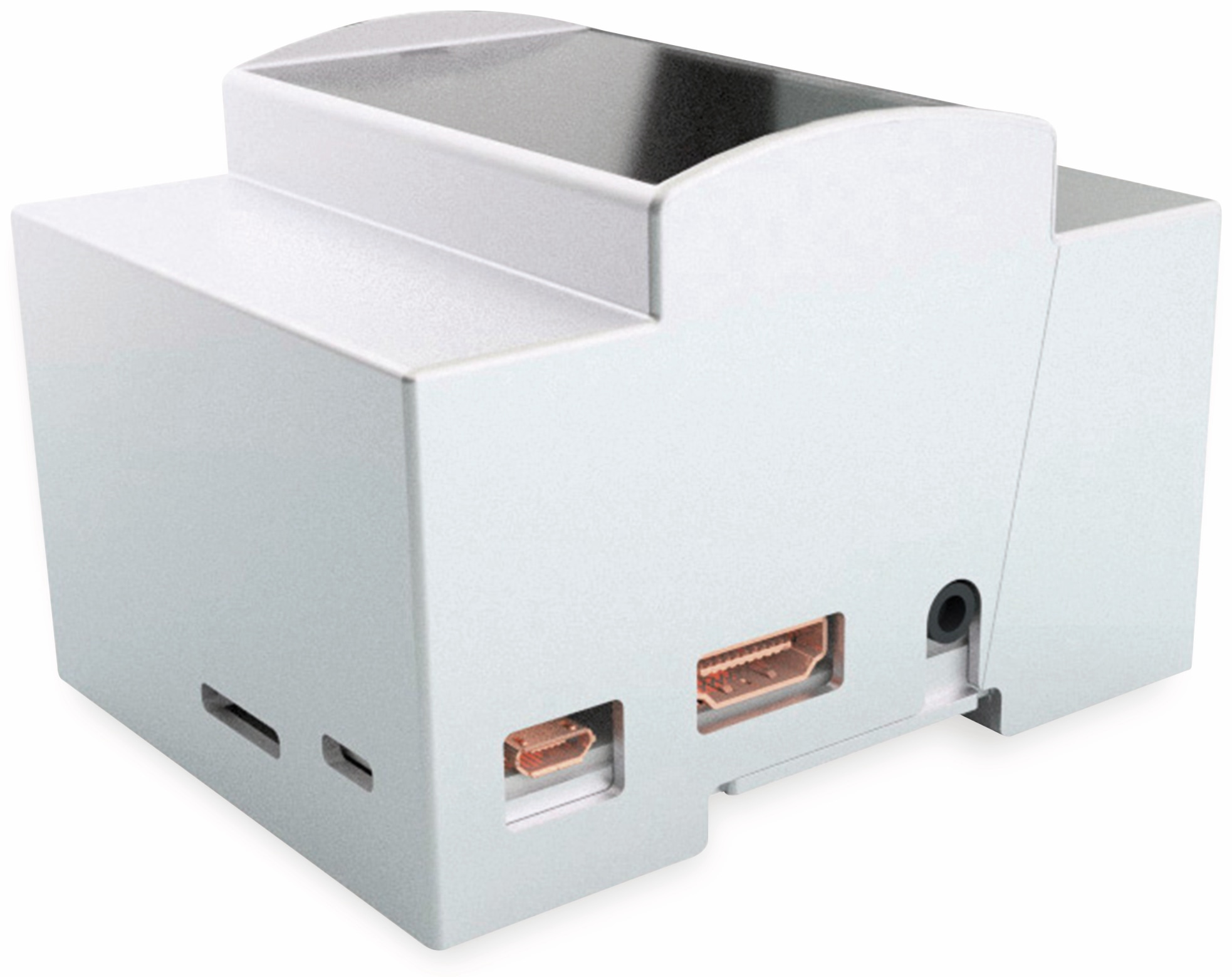 ITALTRONIC Hutschienengehäuse 25.0410000.RP3 für Raspberry Pi 3 Model B/B+ ITALTRONIC Hutschienengehäuse 25.0410000.RP3 für Raspberry Pi 3 Model B/B+