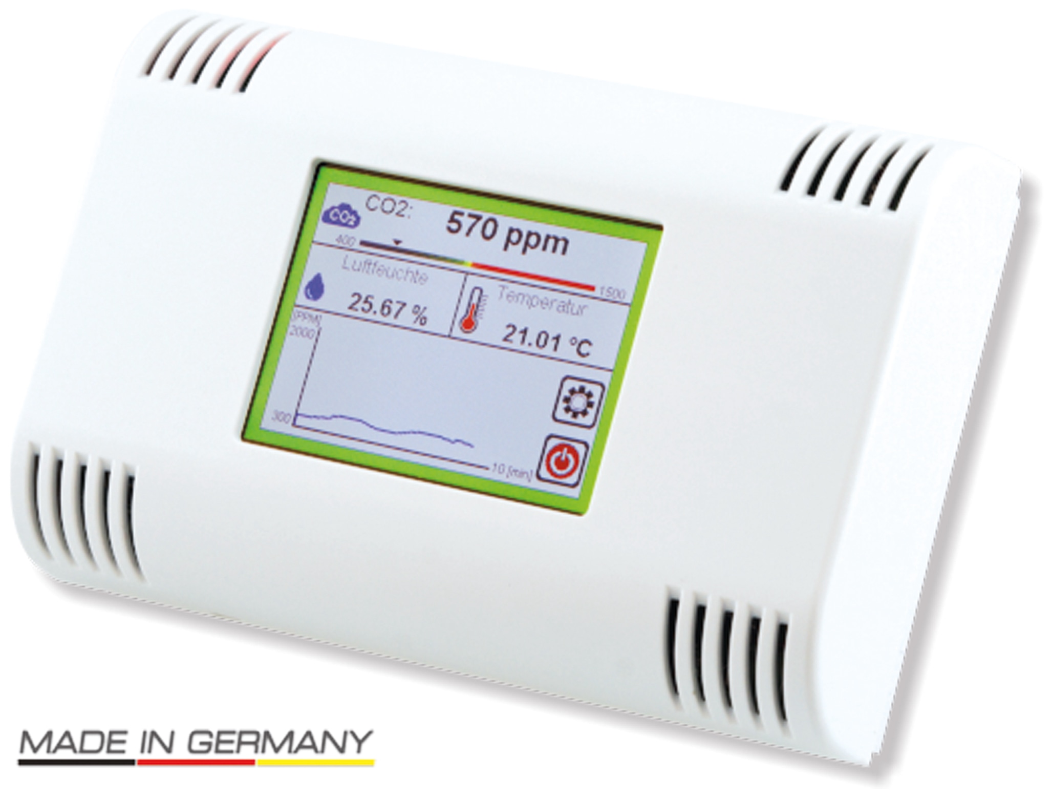 VISTRON Luftgütemonitor CO2 Monitor CM1 VISTRON Luftgütemonitor CO2 Monitor CM1