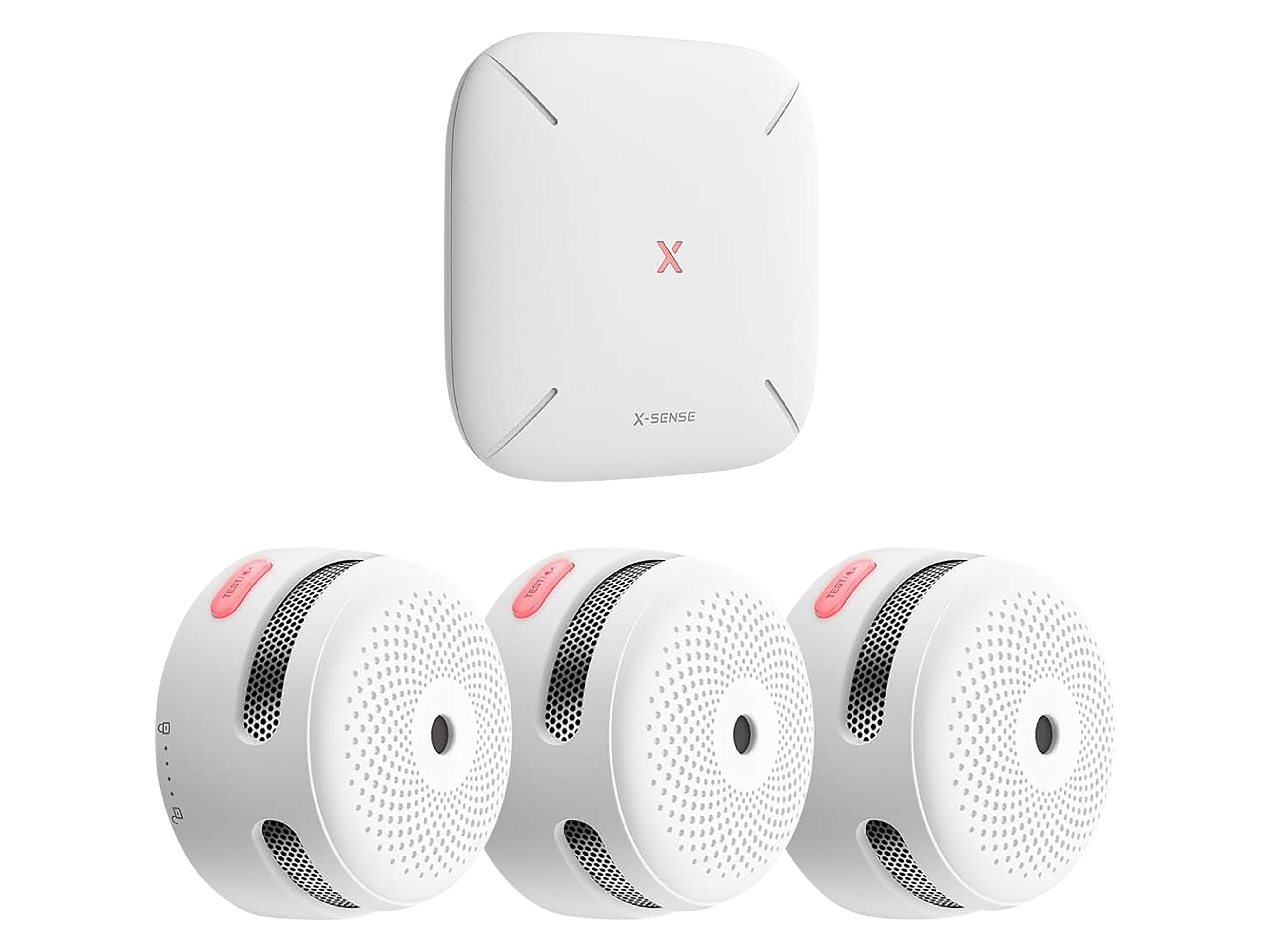 X-SENSE RF-Rauchmelder-Set FS31, 3 Stück X-SENSE RF-Rauchmelder-Set FS31, 3 Stück