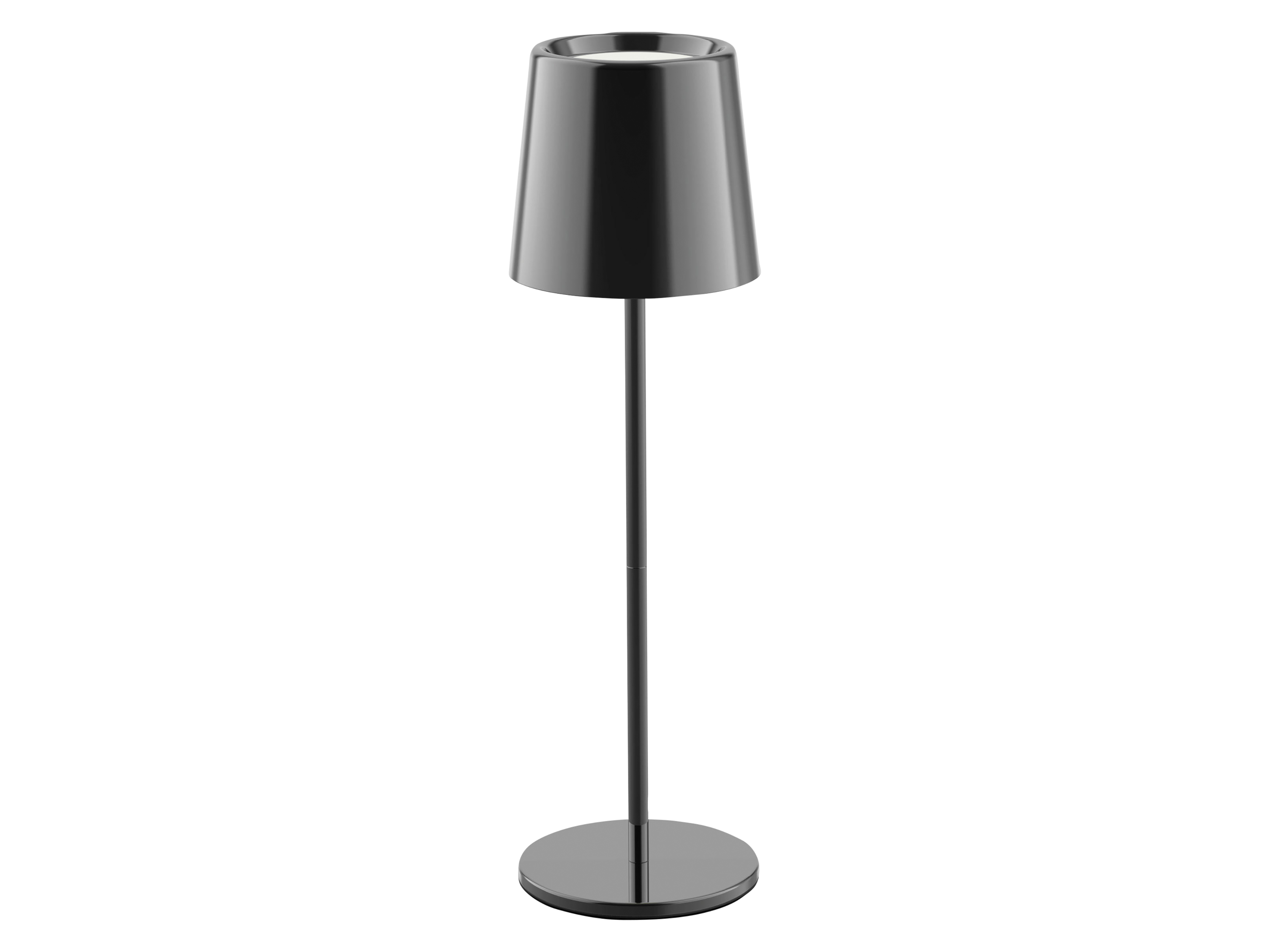MÜLLER-LICHT LED-Akku-Tischleuchte Holly, 3 W, 300 lm, schwarz