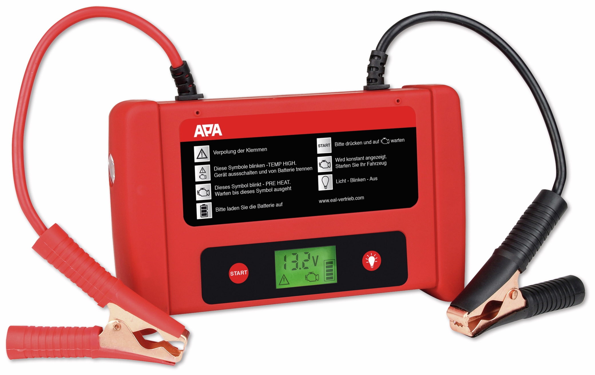 APA Starthilfegerät 16558, 12 V, 600 A, Lithium Powerpack