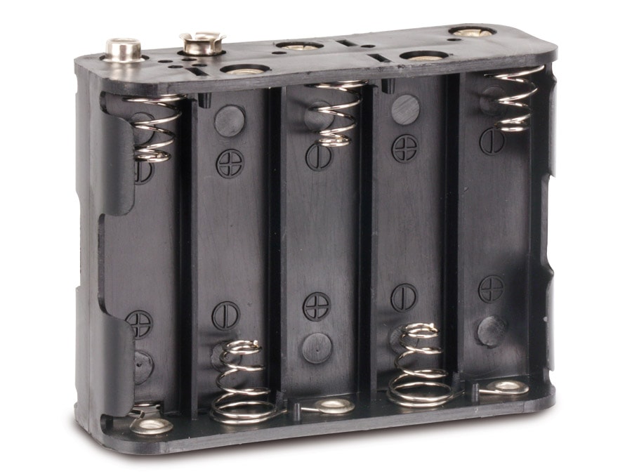 GOOBAY Batteriehalter, 10x Mignon, Clipanschluss GOOBAY Batteriehalter, 10x Mignon, Clipanschluss