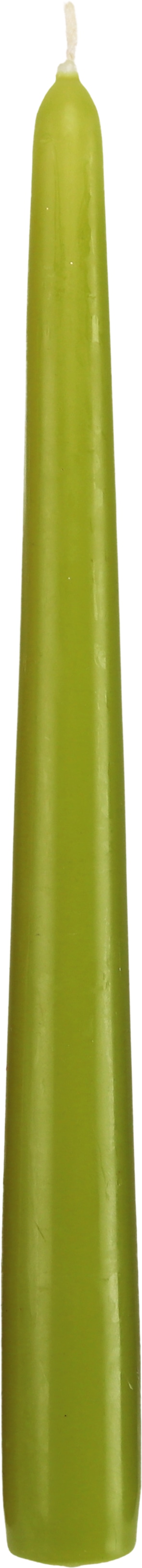 WIEDEMANN Tafelkerze, grün, 250/25 mm, konisch