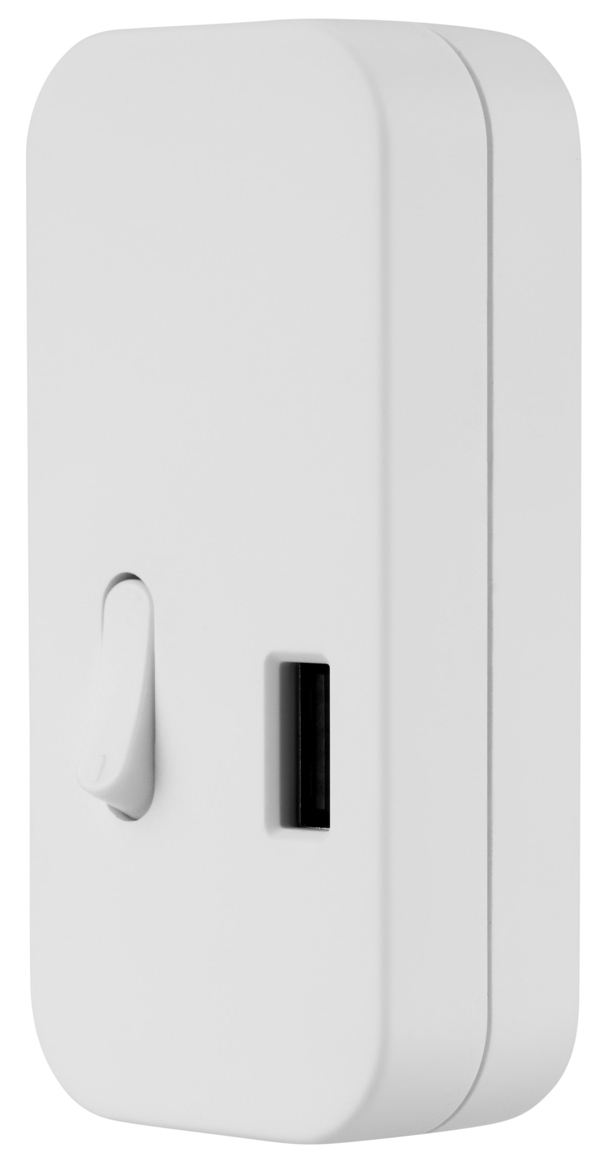 REV Schnur-Zwischenschalter 0033050112, mit USB-A, weiß