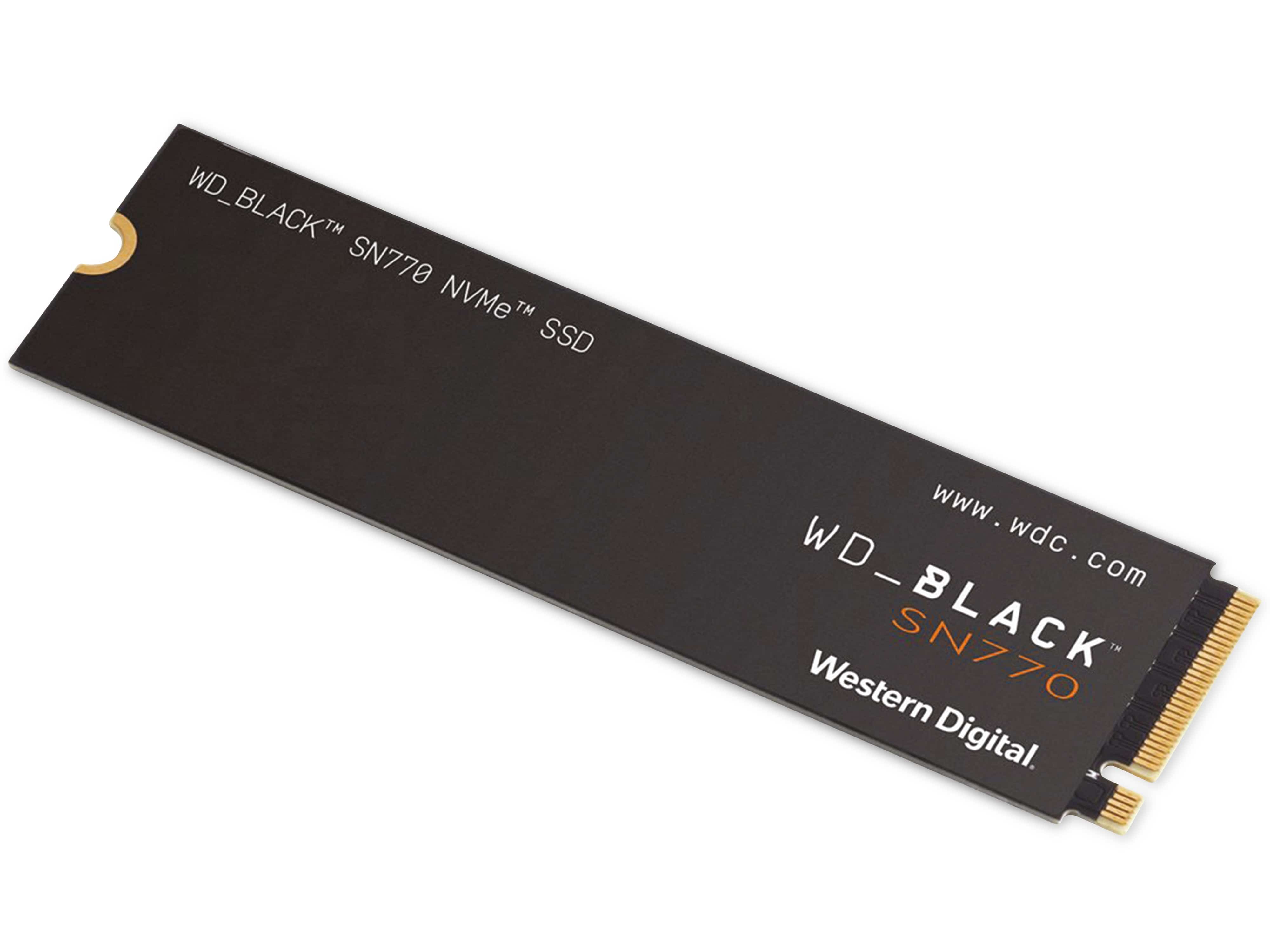 WESTERN DIGITAL M.2 SSD WD Black SN770, 2 TB, NVMe, intern