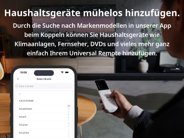 SWITCHBOT Smarte universal Fernbedienung, weiß