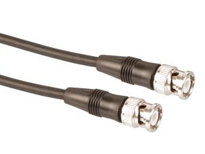 BNC-Kabel, 5m, 50Ω, Stecker/Stecker, schwarz
