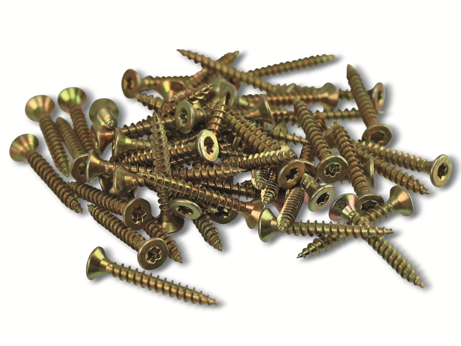 MASTERPROOF Spanplattenschrauben, 25x3,0 mm, 100 Stück MASTERPROOF Spanplattenschrauben, 25x3,0 mm, 100 Stück