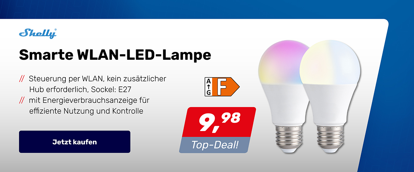 Smarte WLAN-LED-Lampe Smarte WLAN-LED-Lampe