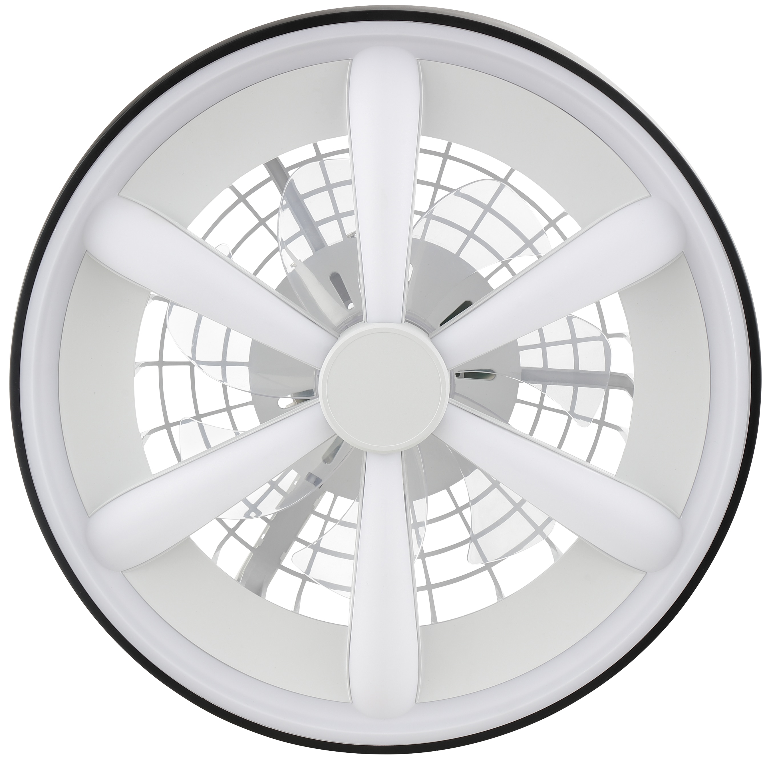 BRILLIANT LED-Deckenleuchte Gaiano, mit Ventilator, 48 W, Ø 48 cm BRILLIANT LED-Deckenleuchte Gaiano, mit Ventilator, 48 W, Ø 48 cm