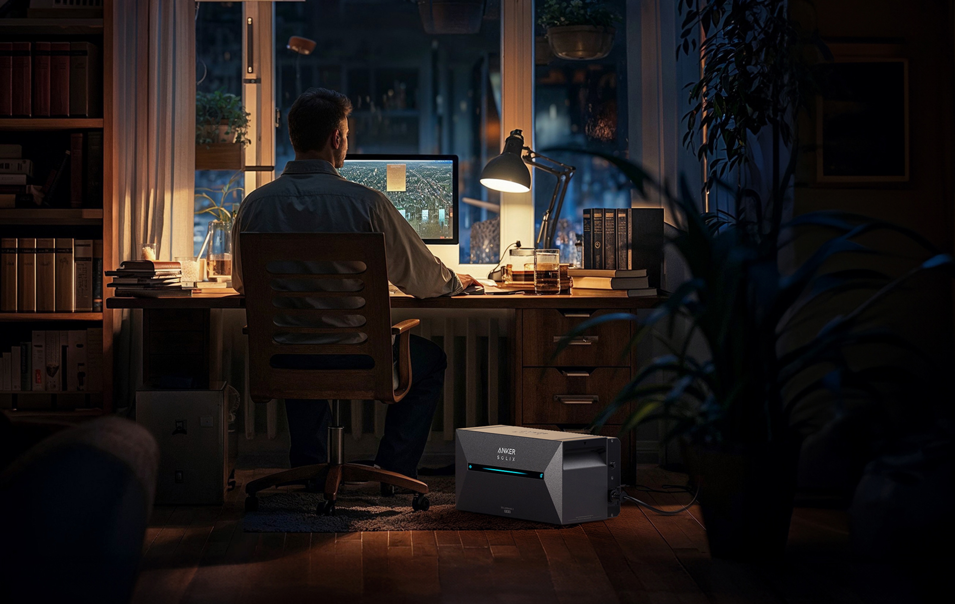 ANKER SOLIX Solarspeicher 2 E1600 Pro, 1,6kWh, Balkonkraftwerk ANKER SOLIX Solarspeicher E1600 Pro, 1,6kWh, All-in-One Balkonkraftwerk