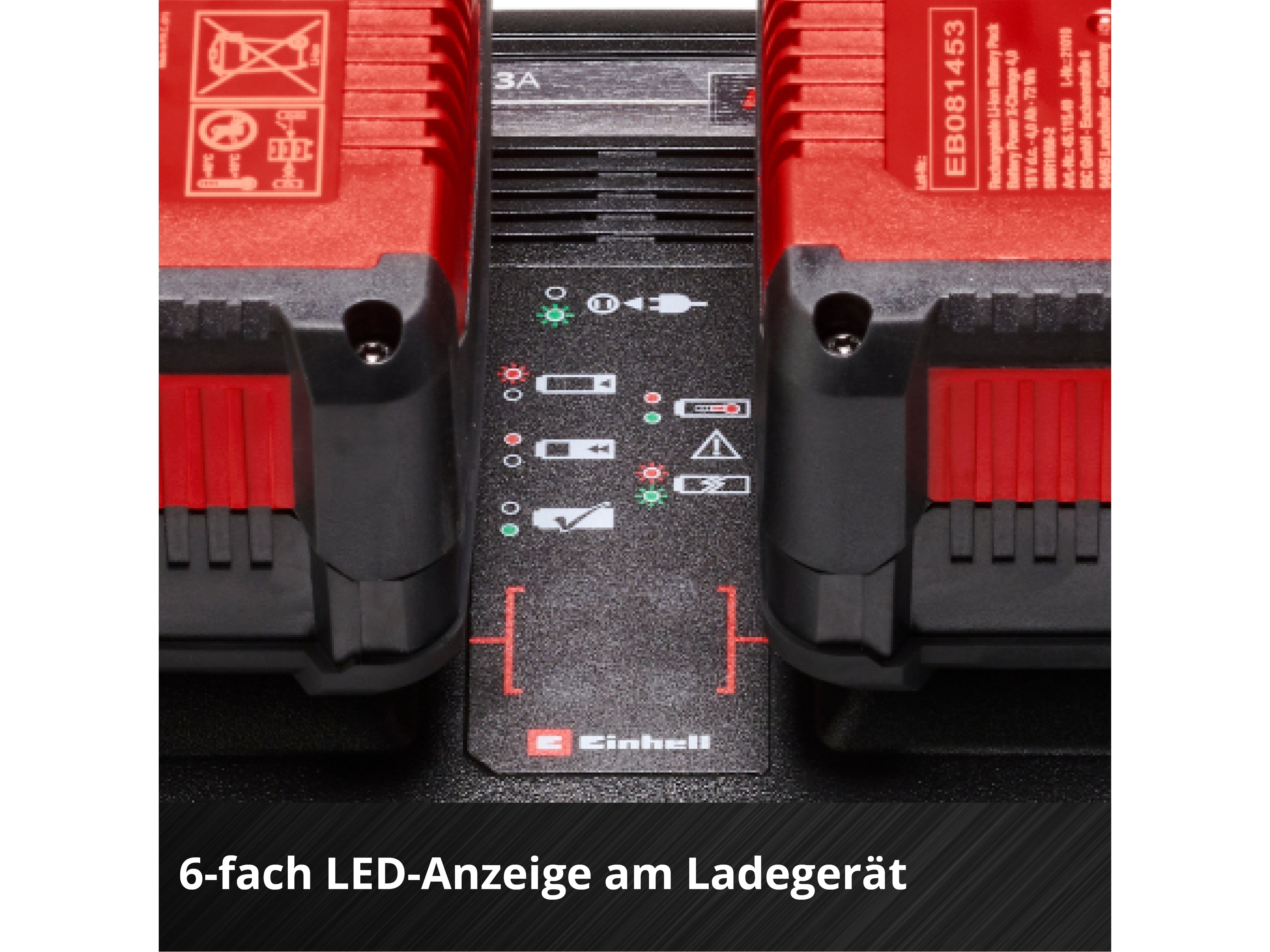 EINHELL PXC-Twincharger-Kit, 2x 4,0 Ah, 18 V, 4512112