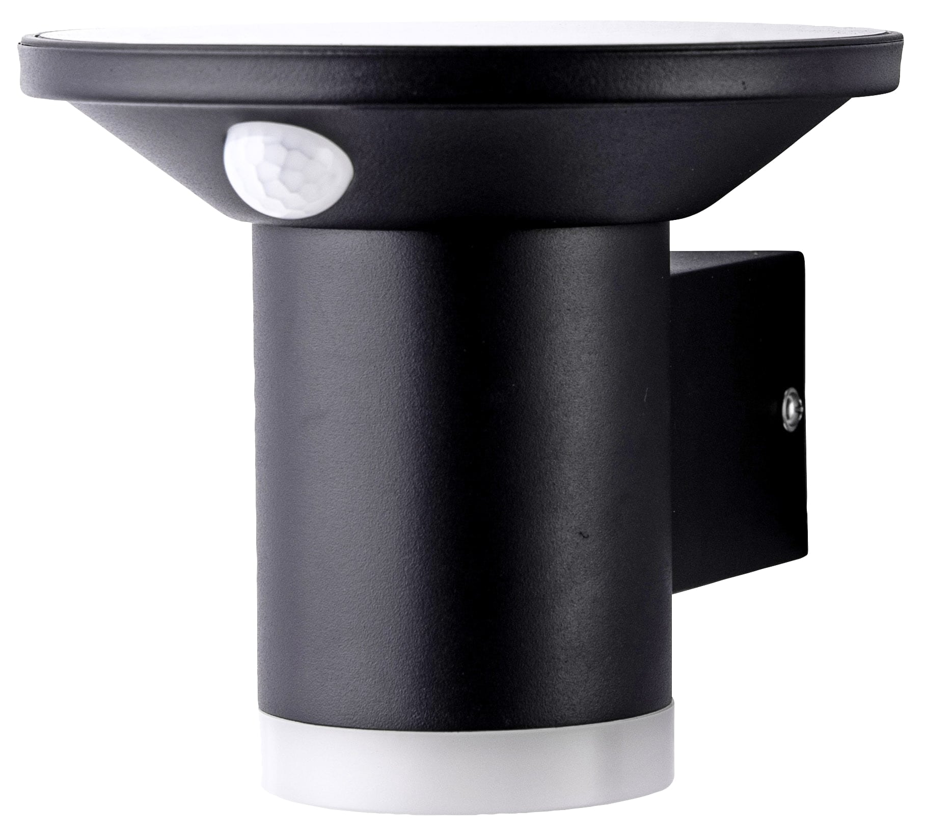 CHILITEC Solar LED-Wandleuchte SWL-AS500, IP44, 3000 K, PIR-Sensor
