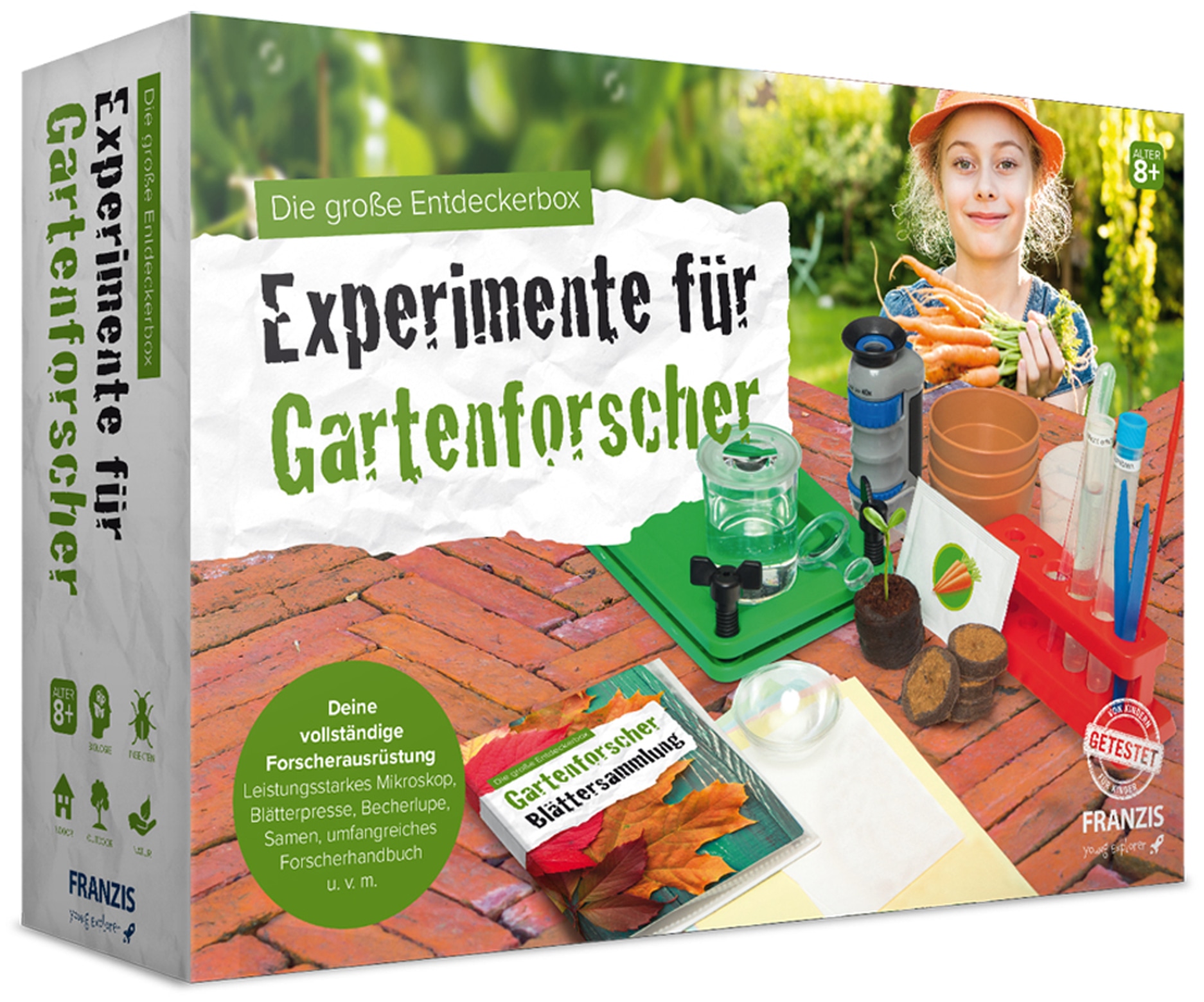 Franzis Die große Entdeckerbox, Experimente für Gartenforscher, FRANZIS Franzis Die große Entdeckerbox, Experimente für Gartenforscher, FRANZIS
