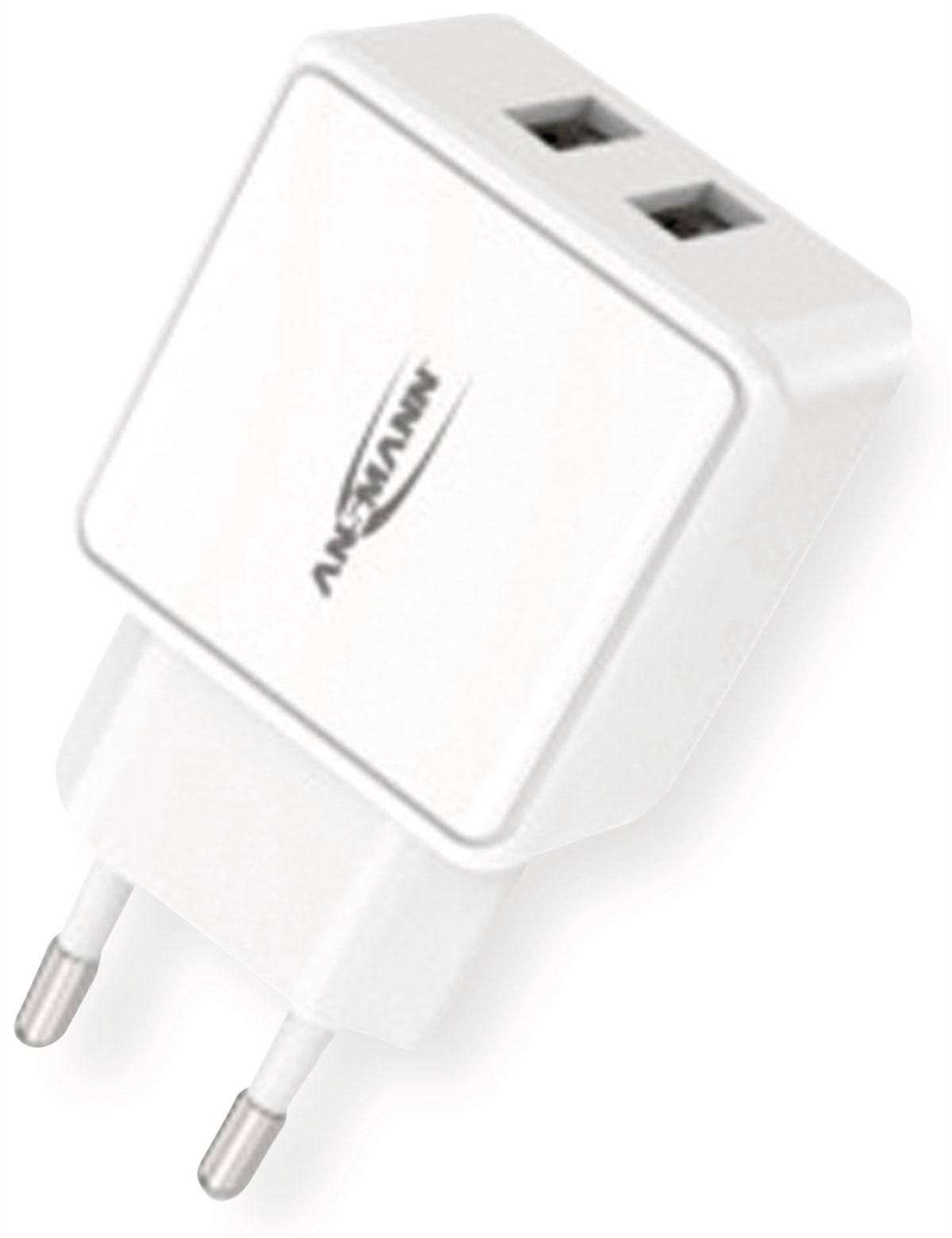 ANSMANN USB-Ladegerät HC212, 5 V, 2,4 A, 2-Port, weiß ANSMANN USB-Ladegerät HC212, 5 V, 2,4 A, 2-Port, weiß