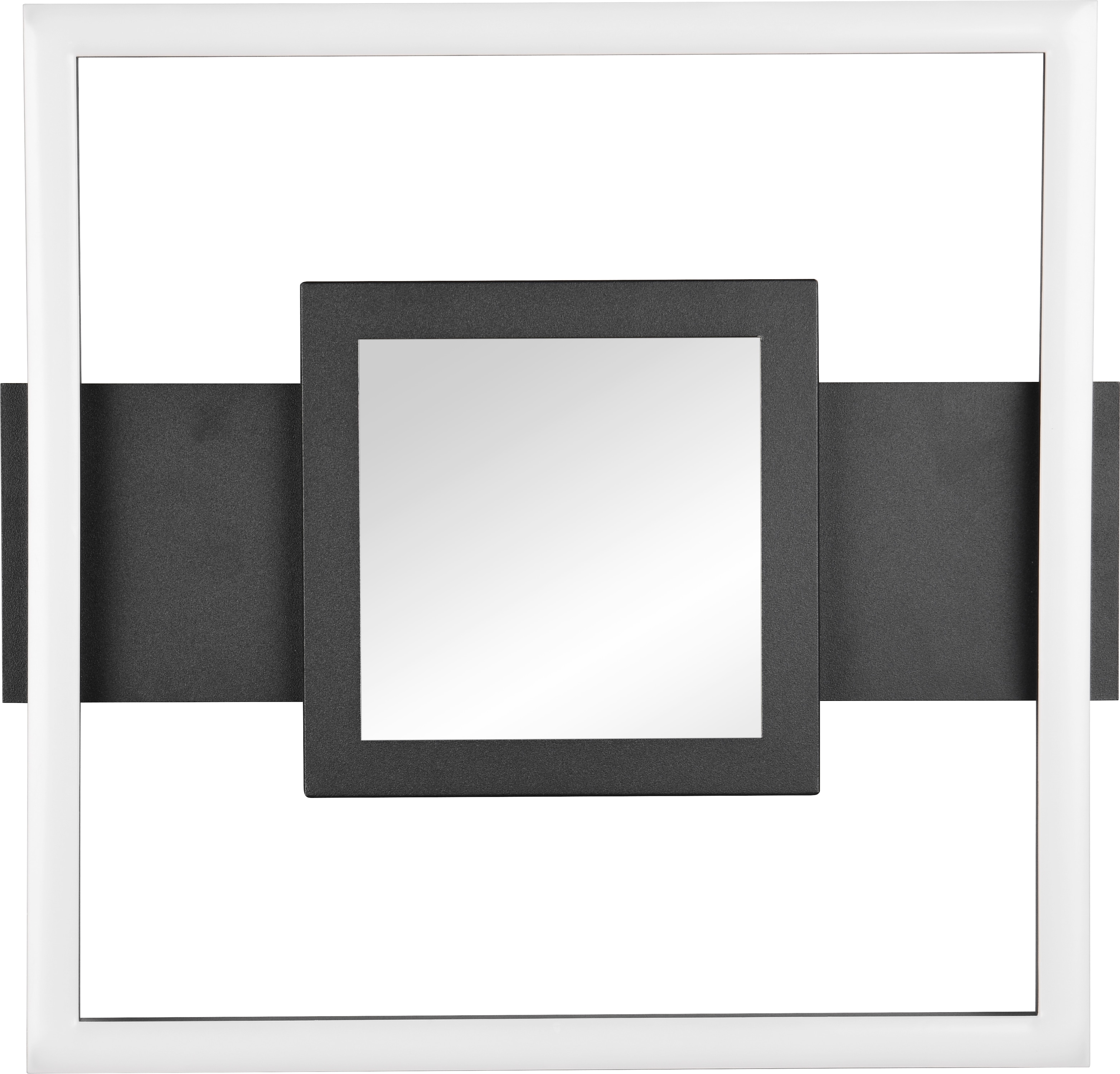 REALITY LED-Deckenleuchte WHEELER, R64801932, 16W, 2000lm, 3000K, schwarz