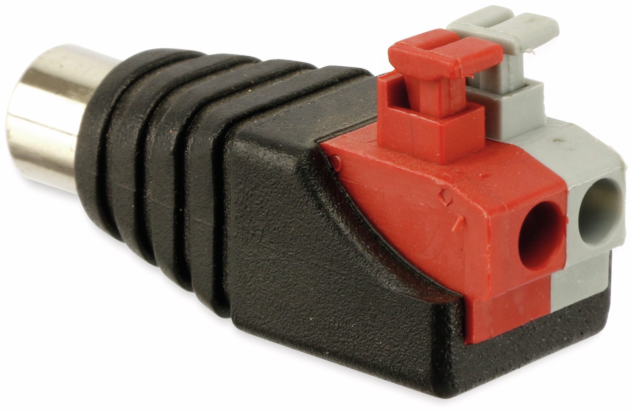 Cinchadapter, Cinchkupplung auf Steckklemmen Cinchadapter, Cinchkupplung auf Steckklemmen
