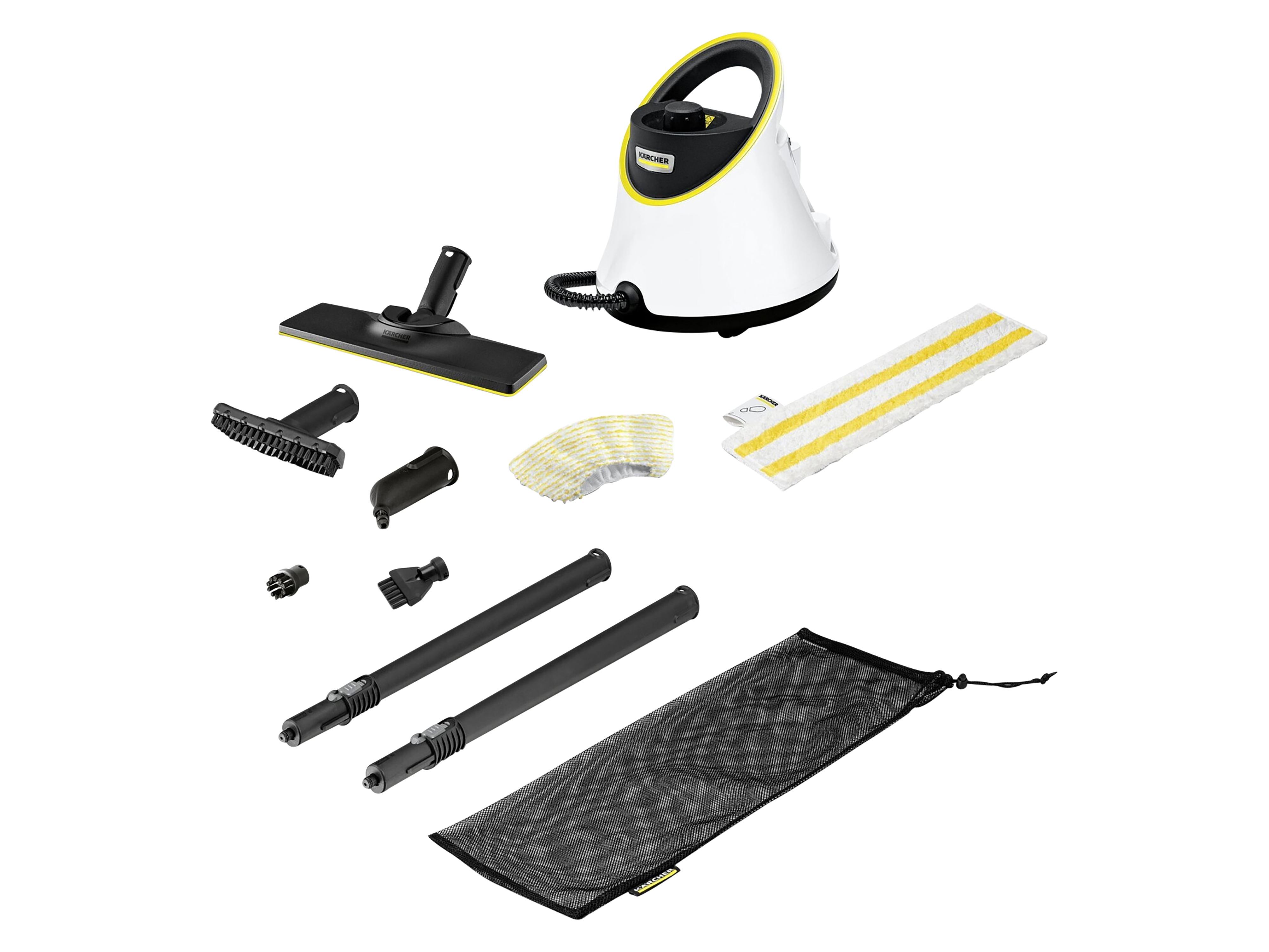 KÄRCHER Dampfreiniger SC 2 Deluxe EasyFix, 1500 W, weiß / schwarz KÄRCHER Dampfreiniger SC 2 Deluxe EasyFix, 1500 W, weiß / schwarz